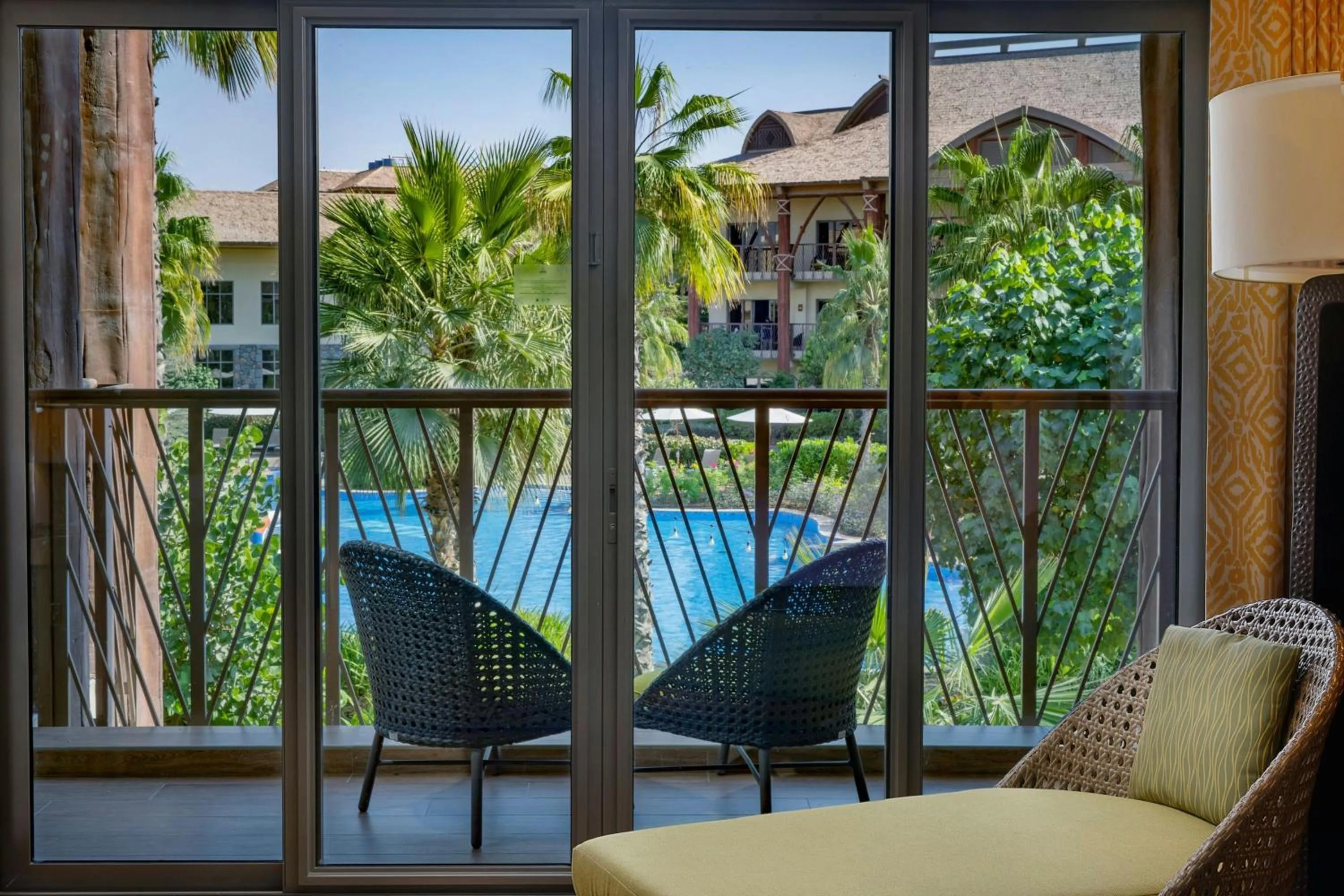 Swimming pool in Lapita, Dubai Parks and Resorts, Autograph Collection