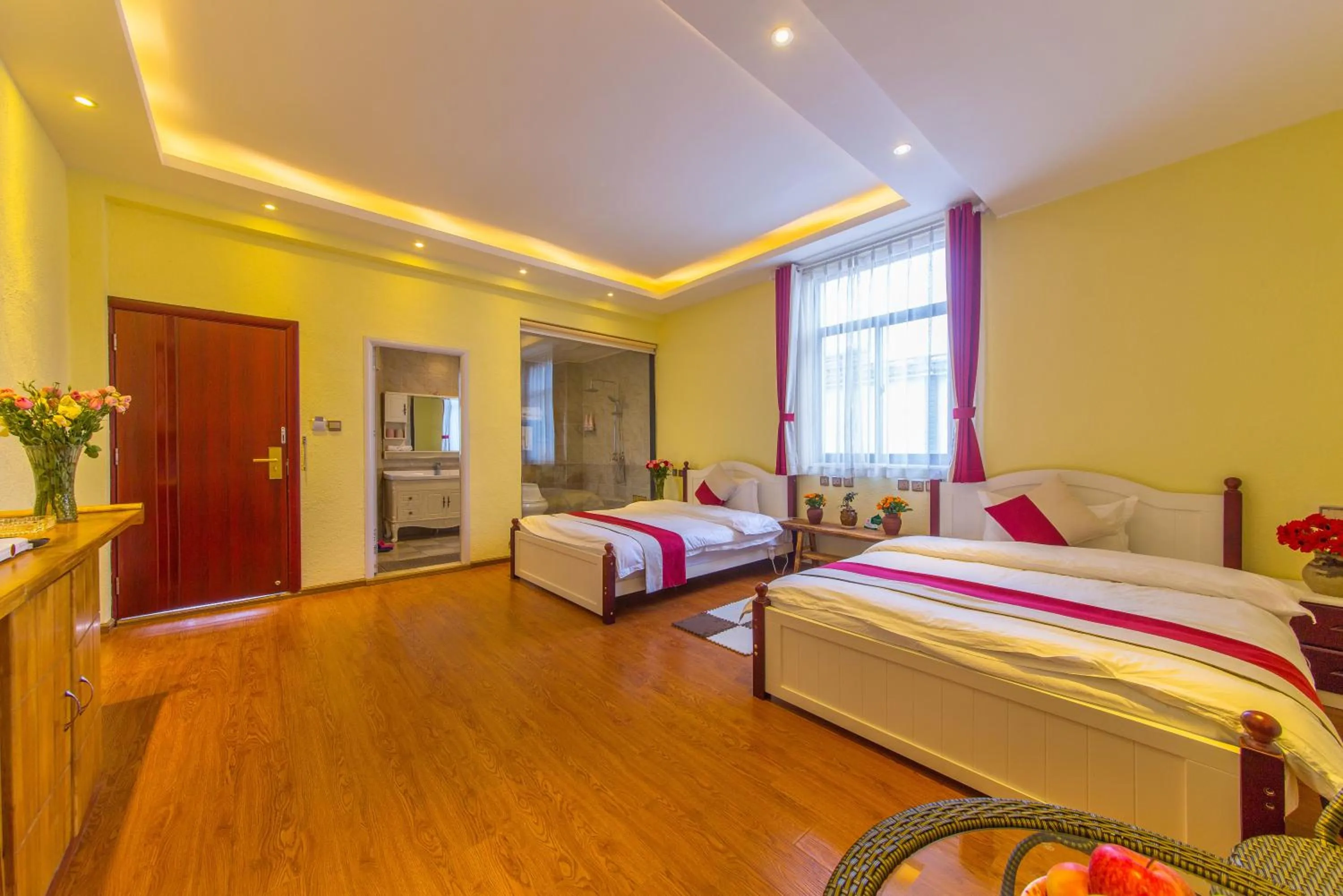 Bed in M Y J Boutique Inn 梦圆居