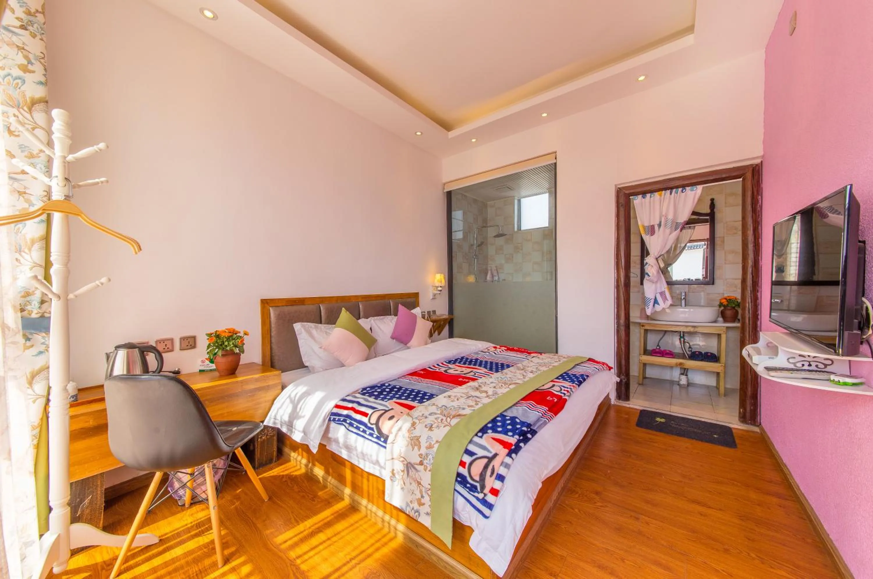 Bed in M Y J Boutique Inn 梦圆居