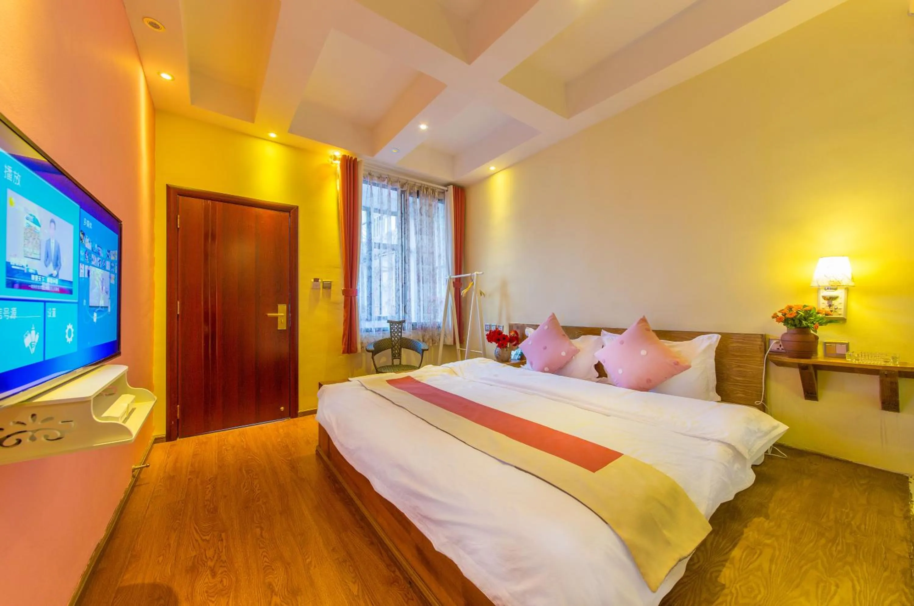 Bed in M Y J Boutique Inn 梦圆居