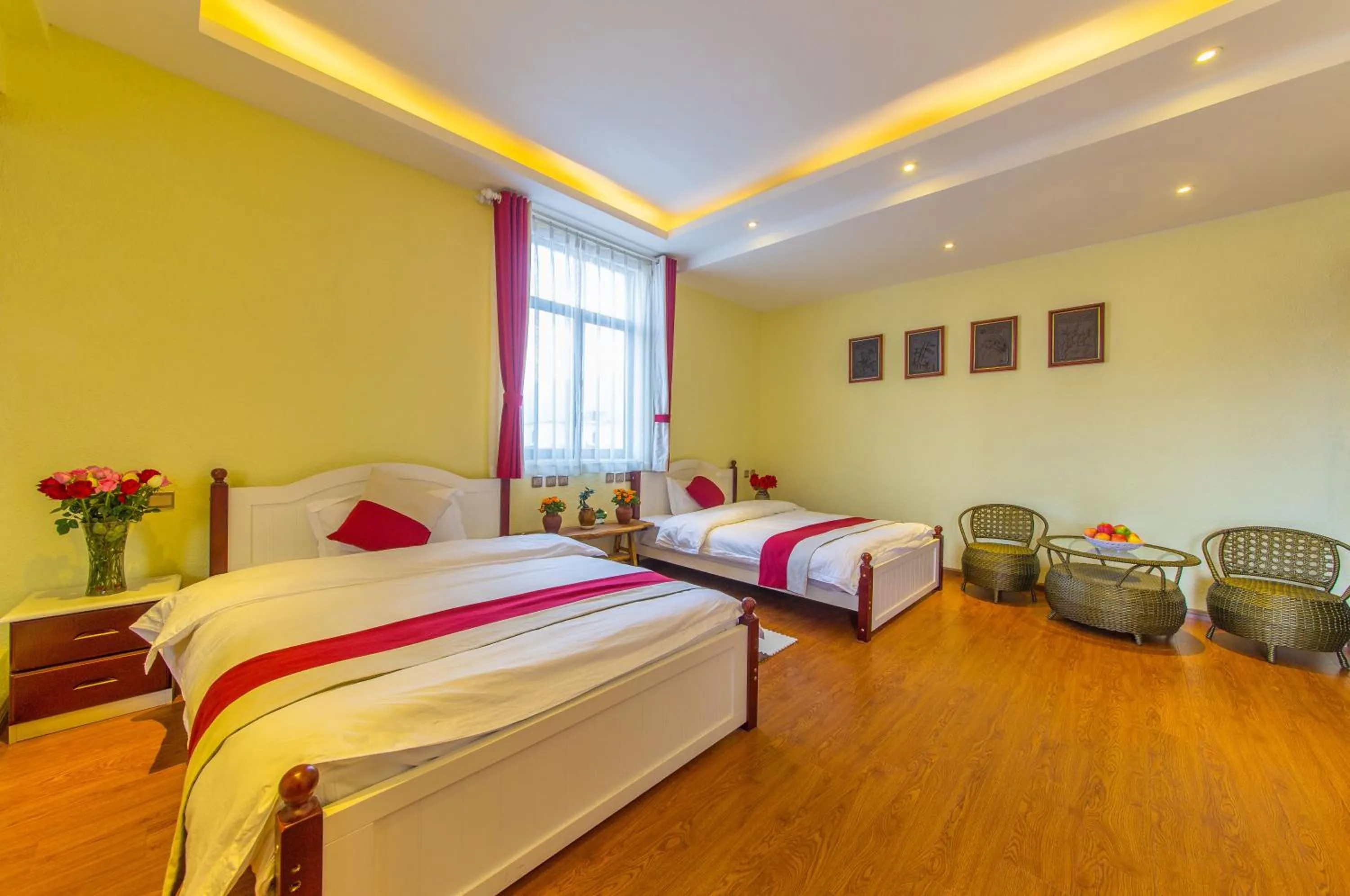 Bed in M Y J Boutique Inn 梦圆居