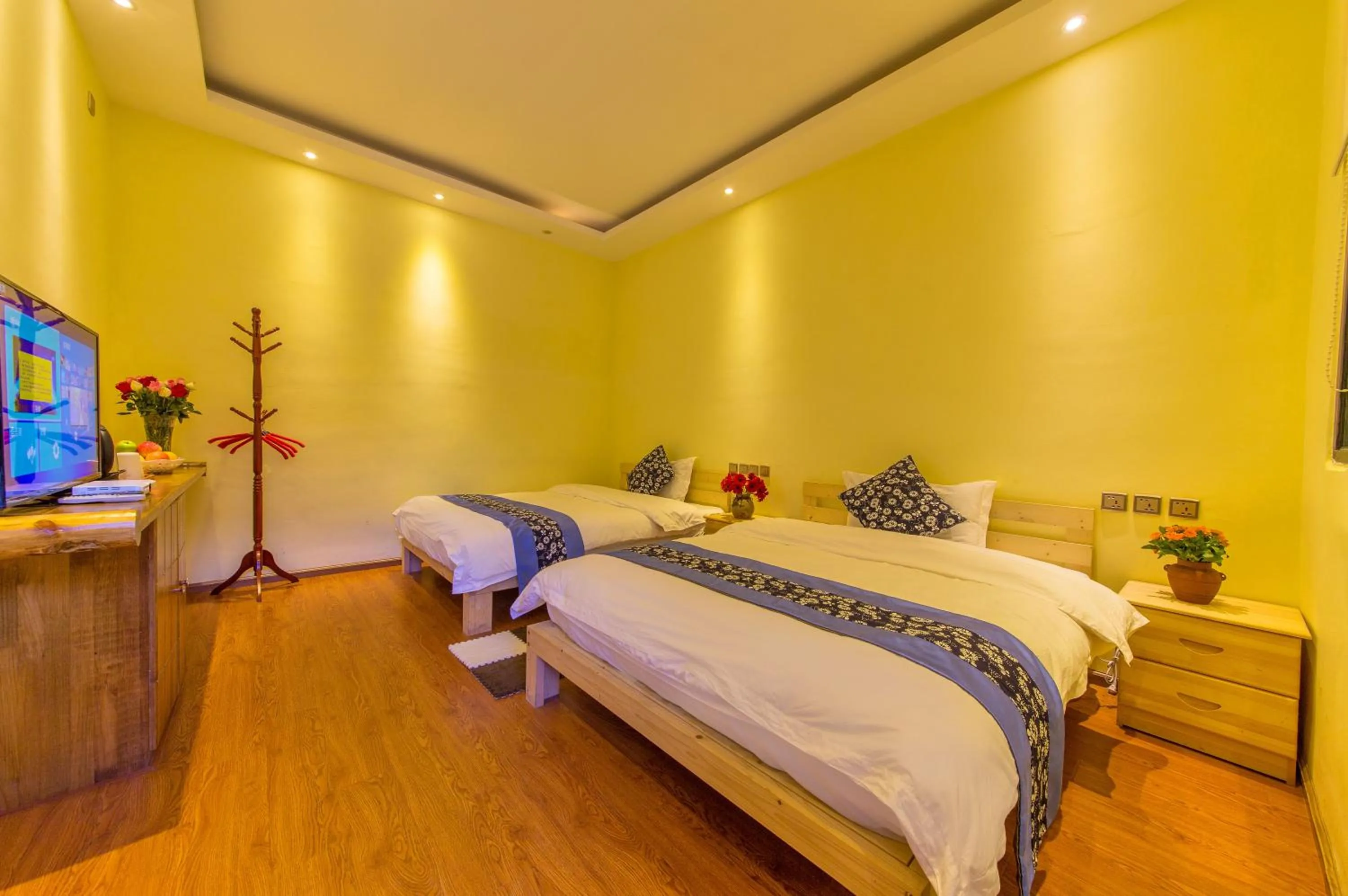 Bed in M Y J Boutique Inn 梦圆居