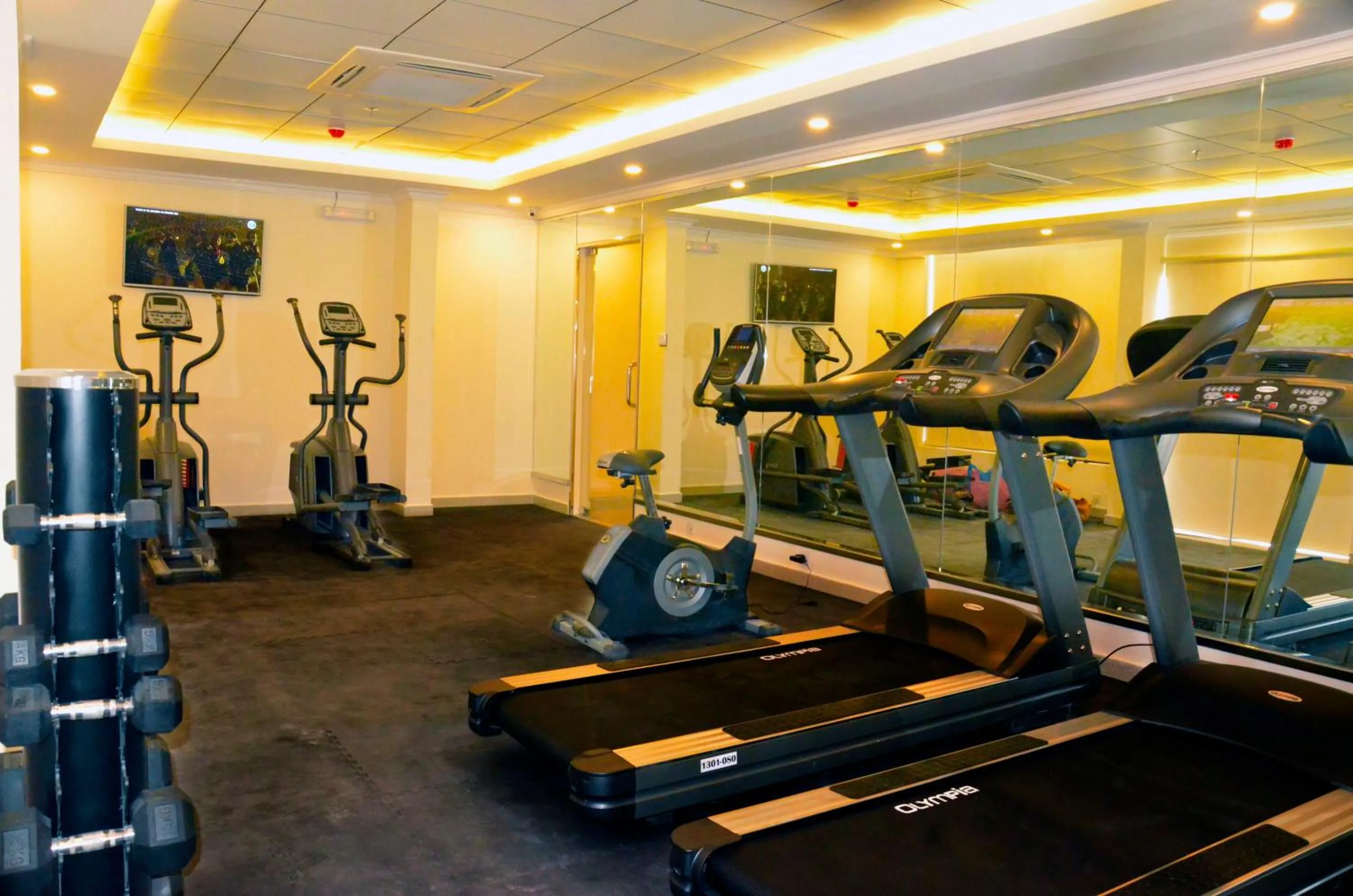 Fitness centre/facilities in Jubail Inn