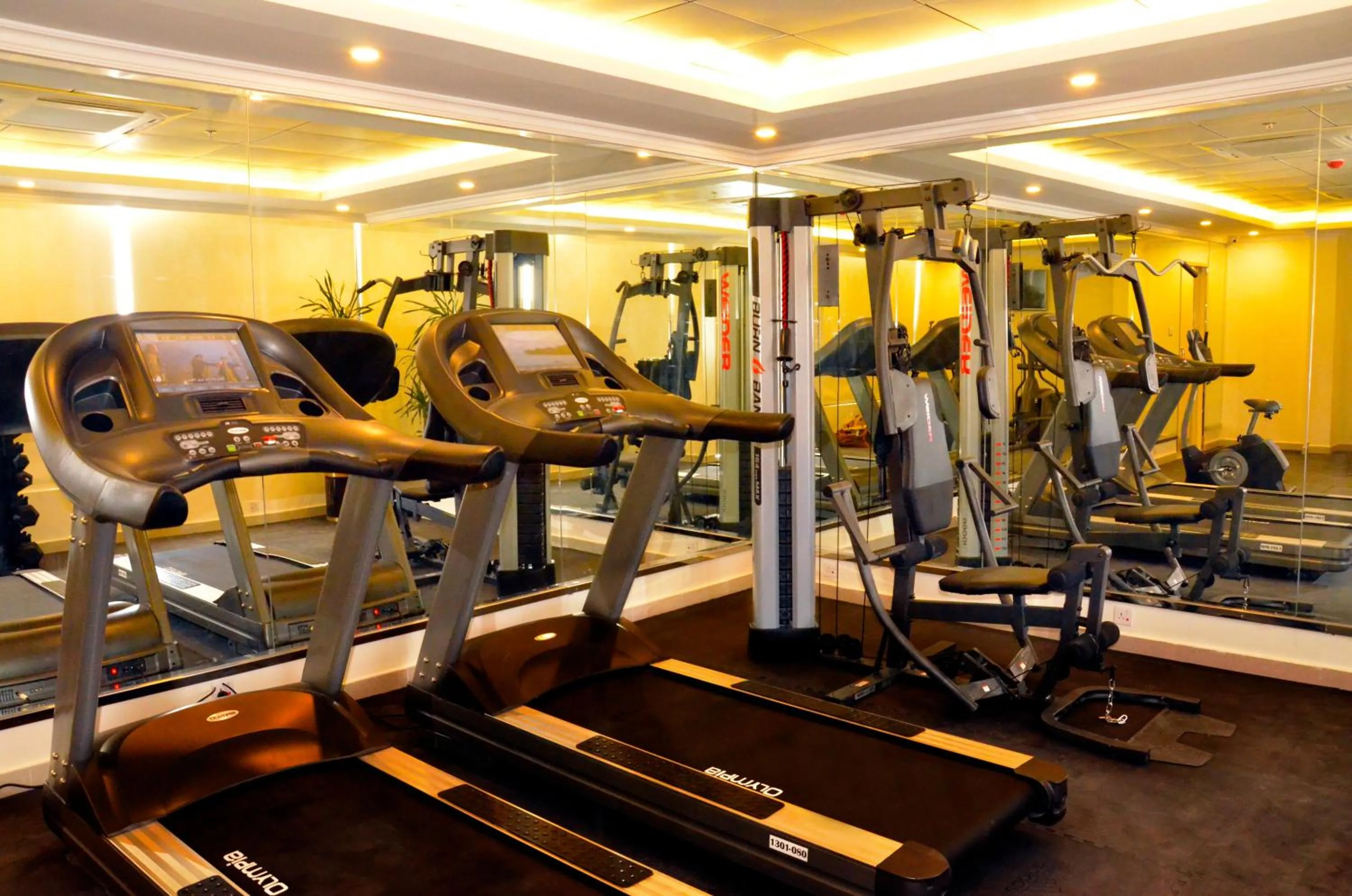 Fitness centre/facilities in Jubail Inn