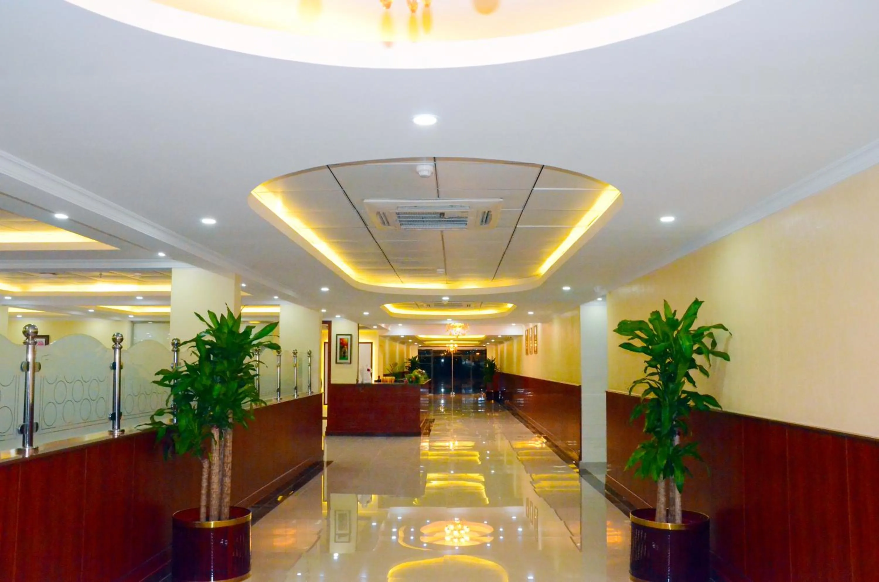 Decorative detail in Jubail Inn