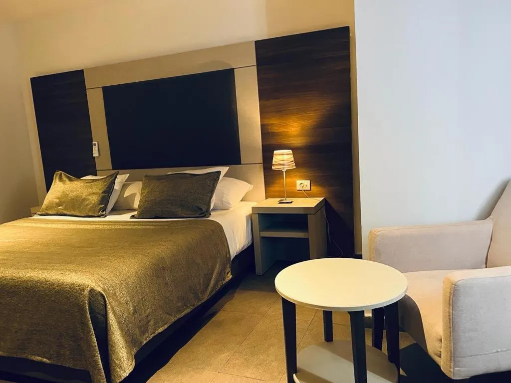 Bed in Grand Hotel Central Conakry