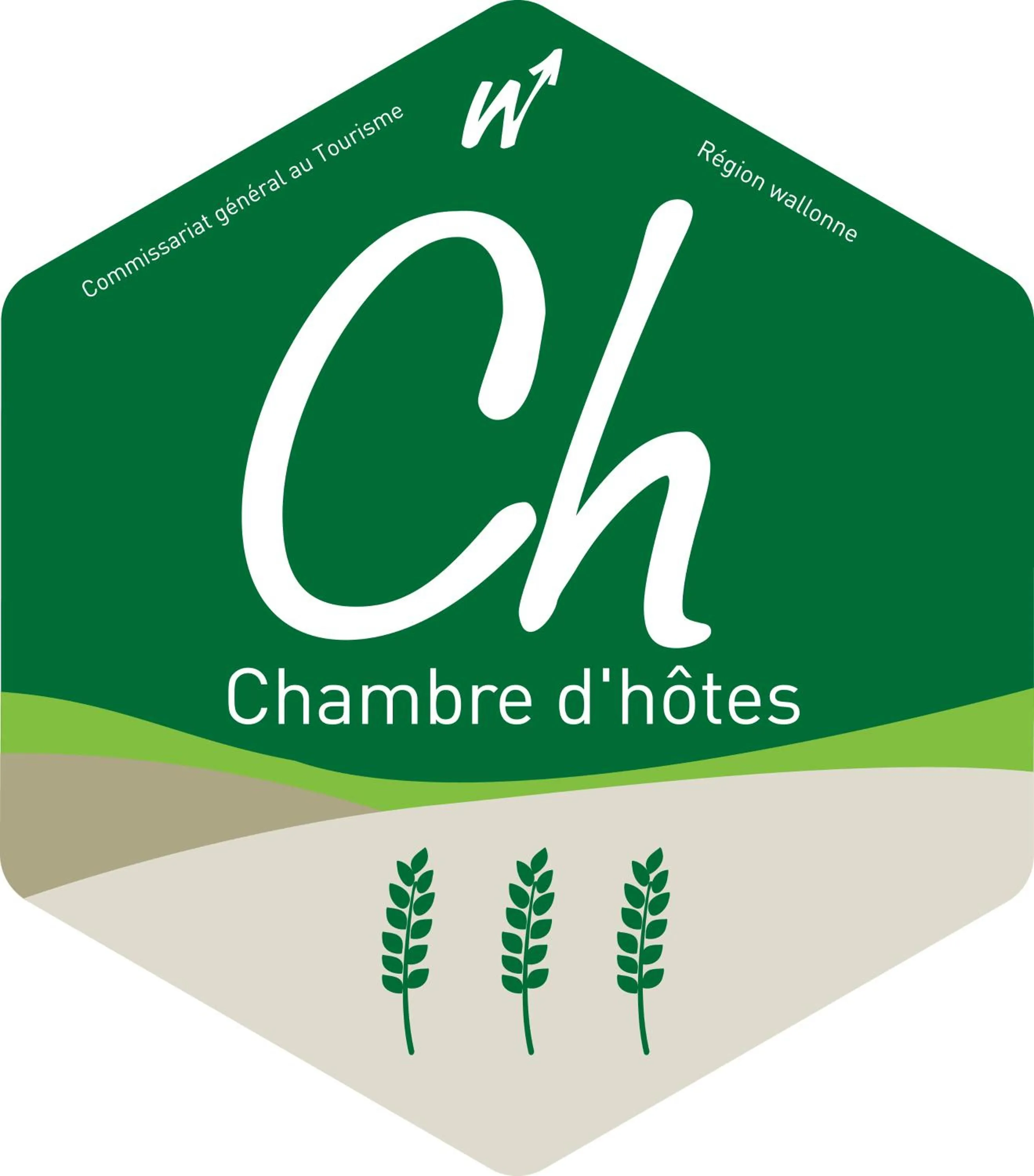 Logo/Certificate/Sign in Entre monts et collines B&B et spa en option