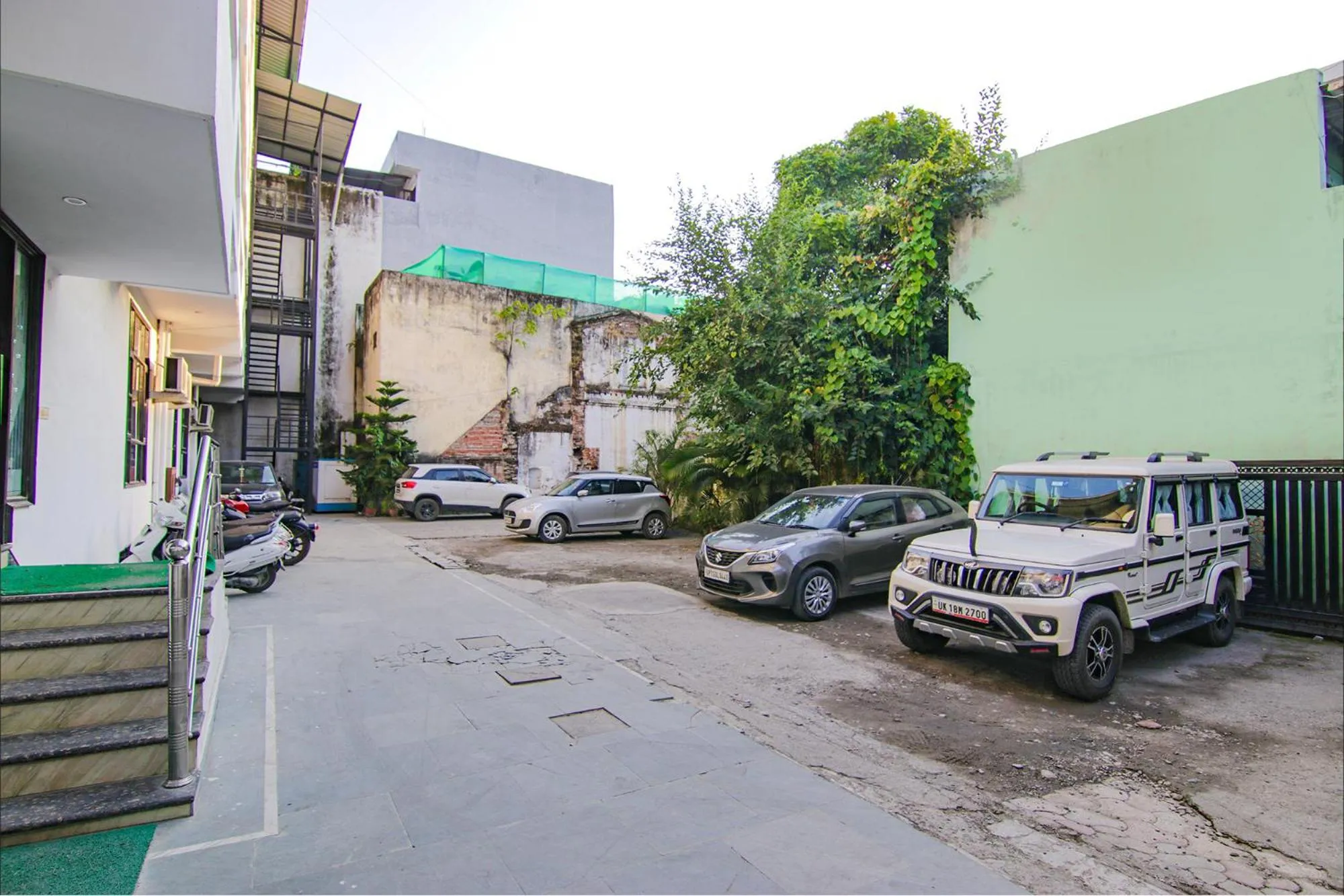 Parking in FabHotel City Palace