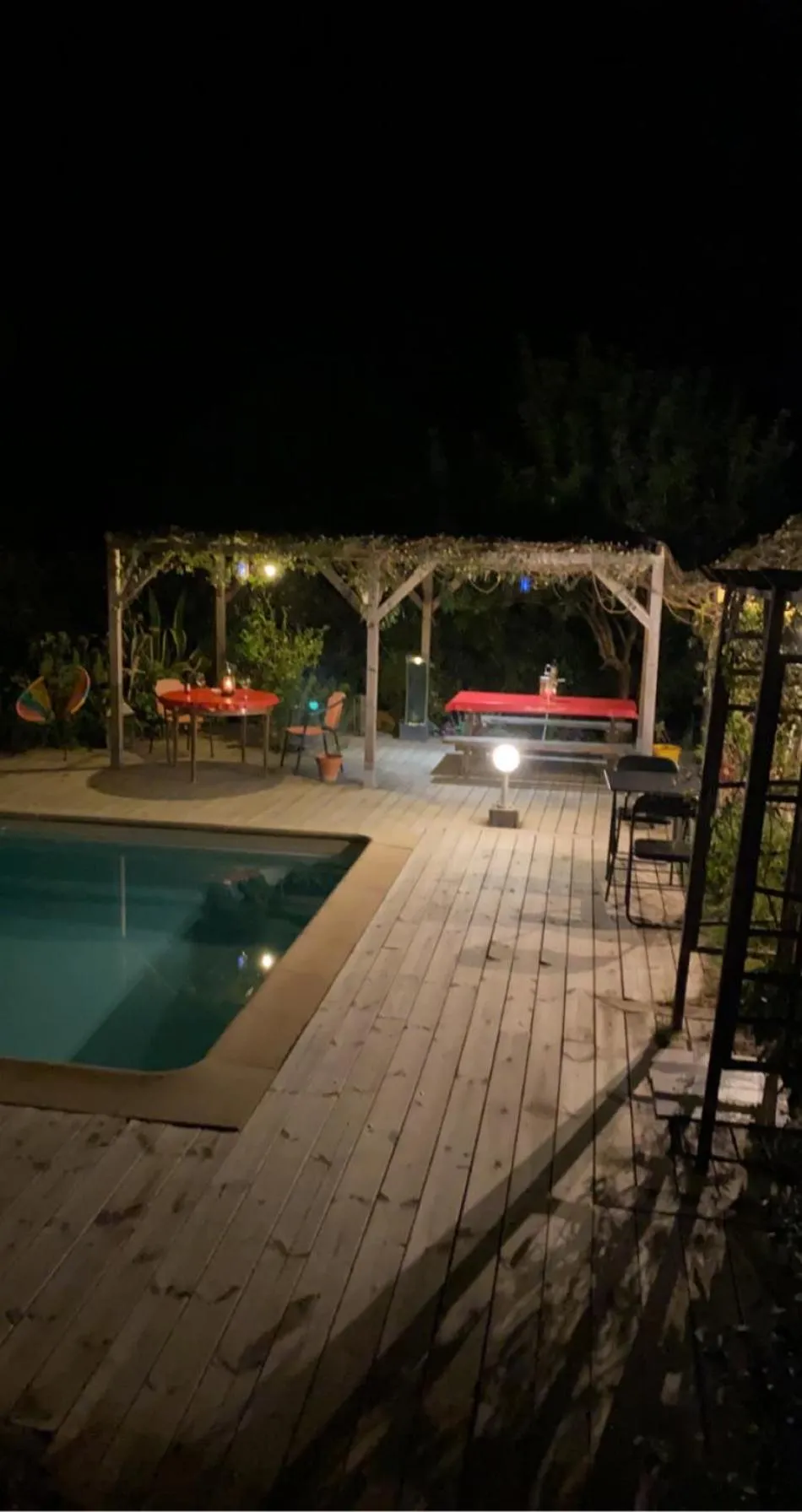 Patio in Macchia Évasion avec piscine