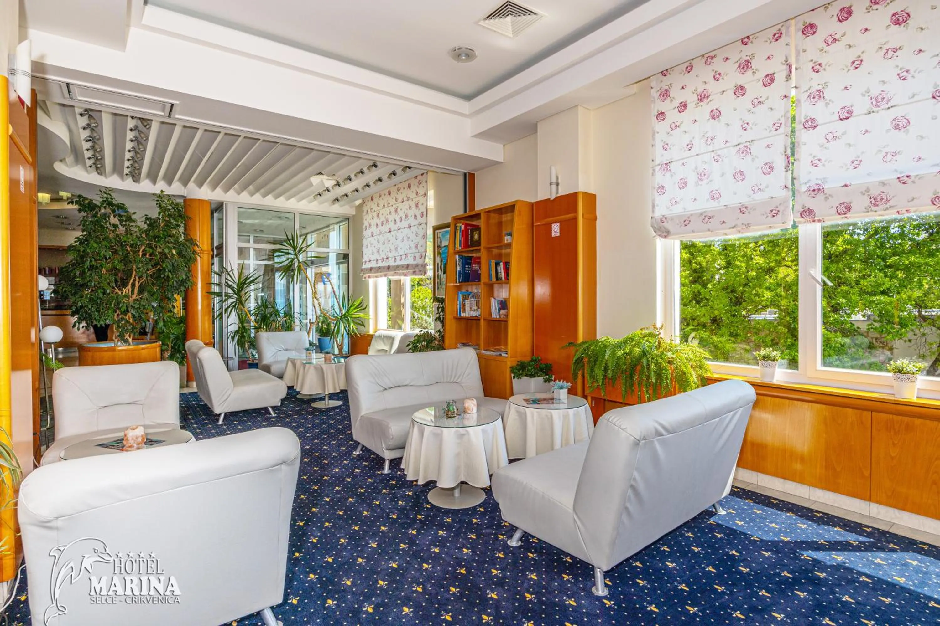 Lobby or reception in Hotel Marina