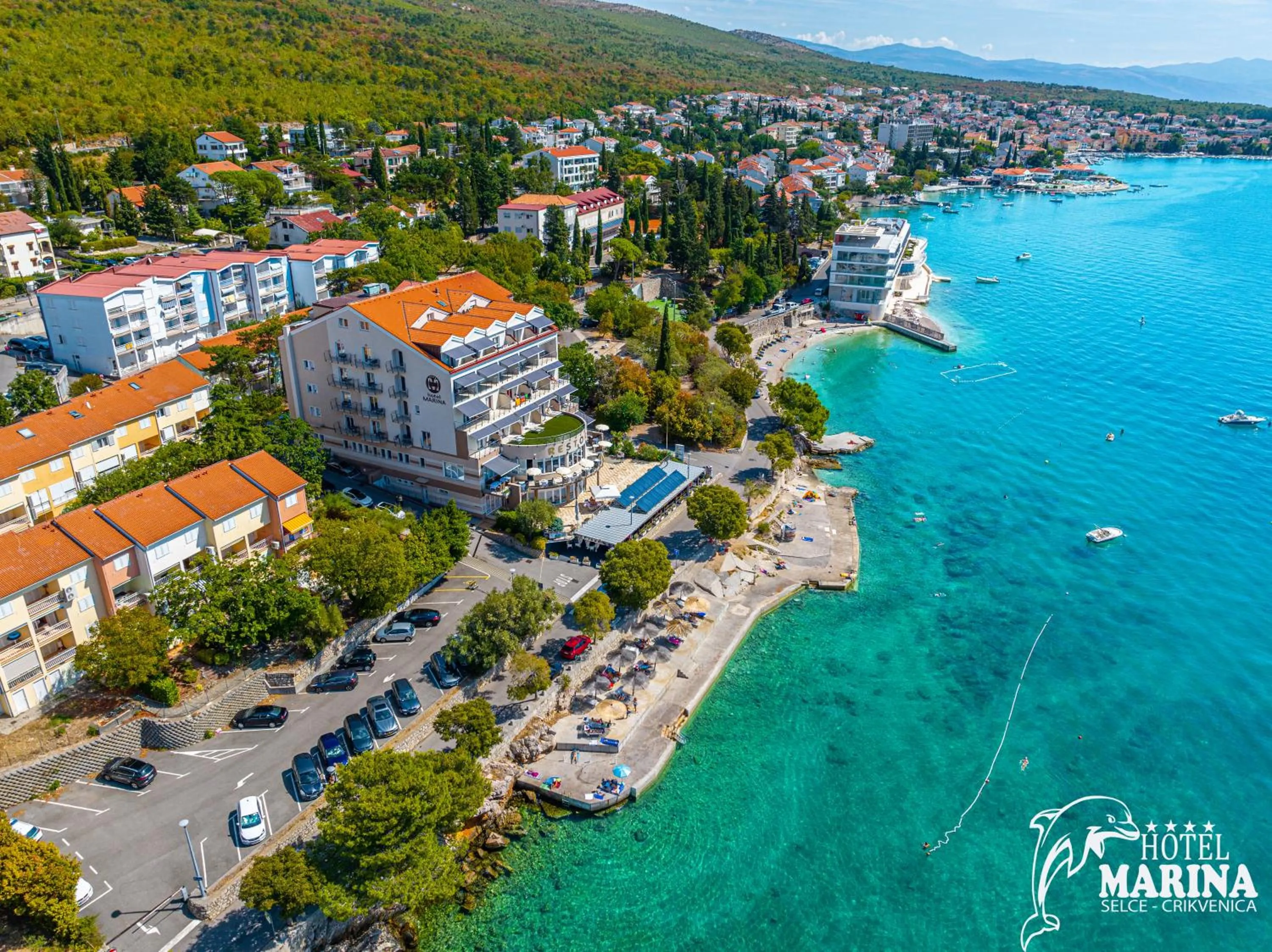 Bird's eye view in Hotel Marina