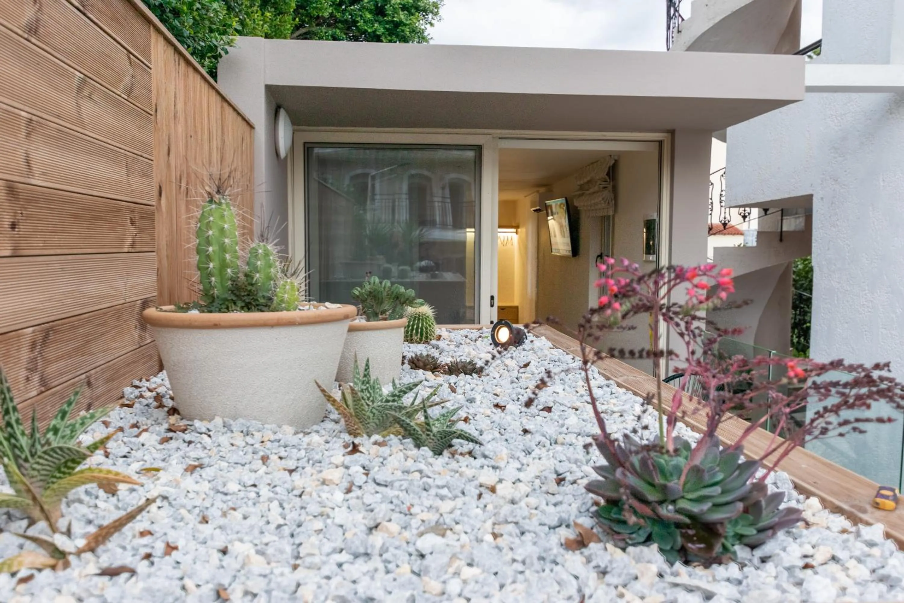 Decorative detail in Stelios Gardens