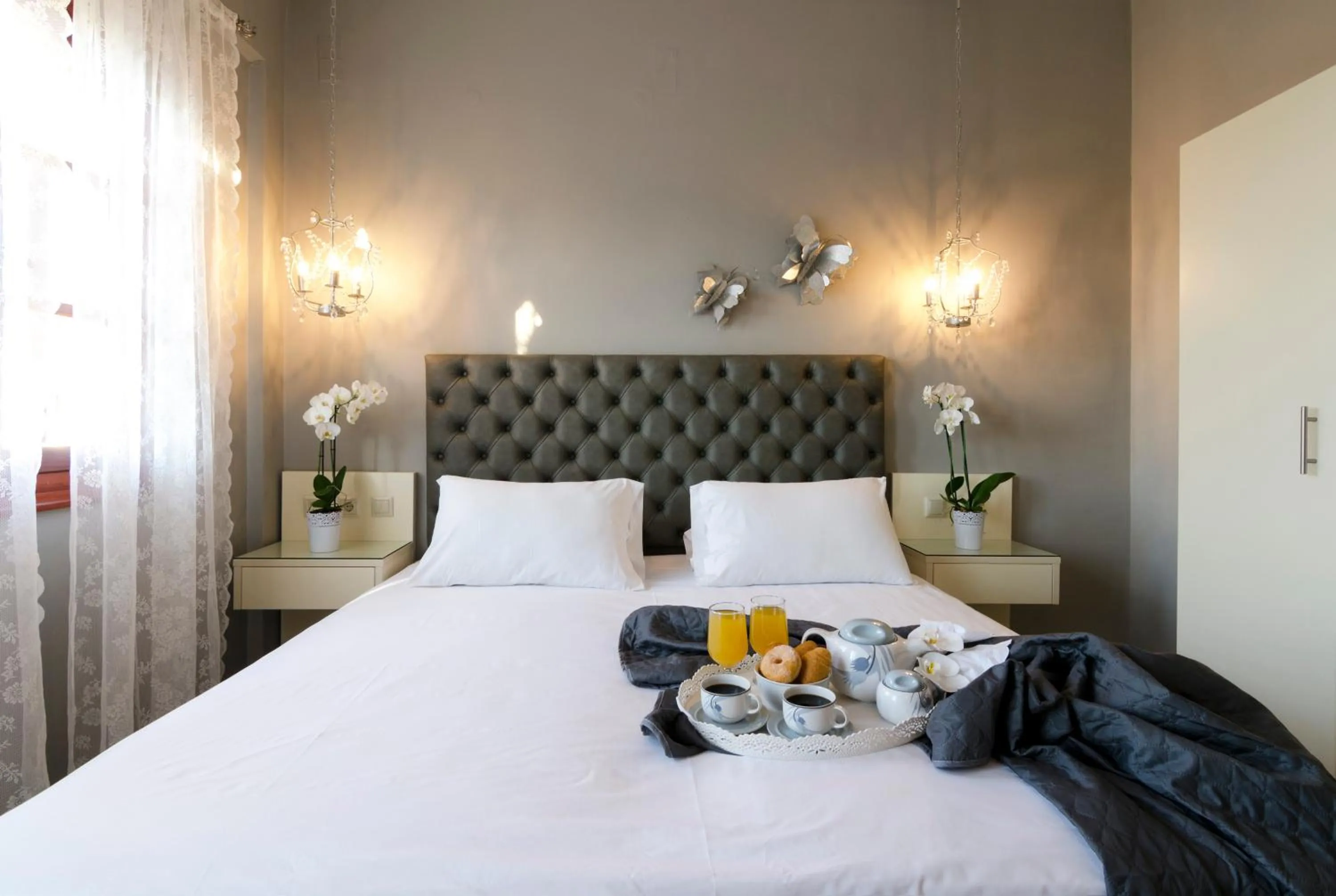 Bedroom, Bed in Stelios Gardens