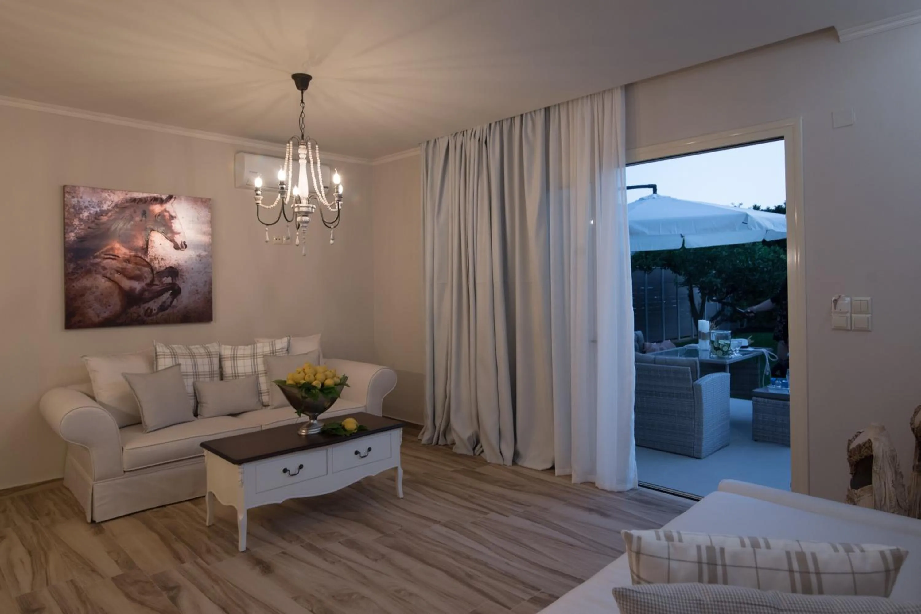 Living room in Stelios Gardens