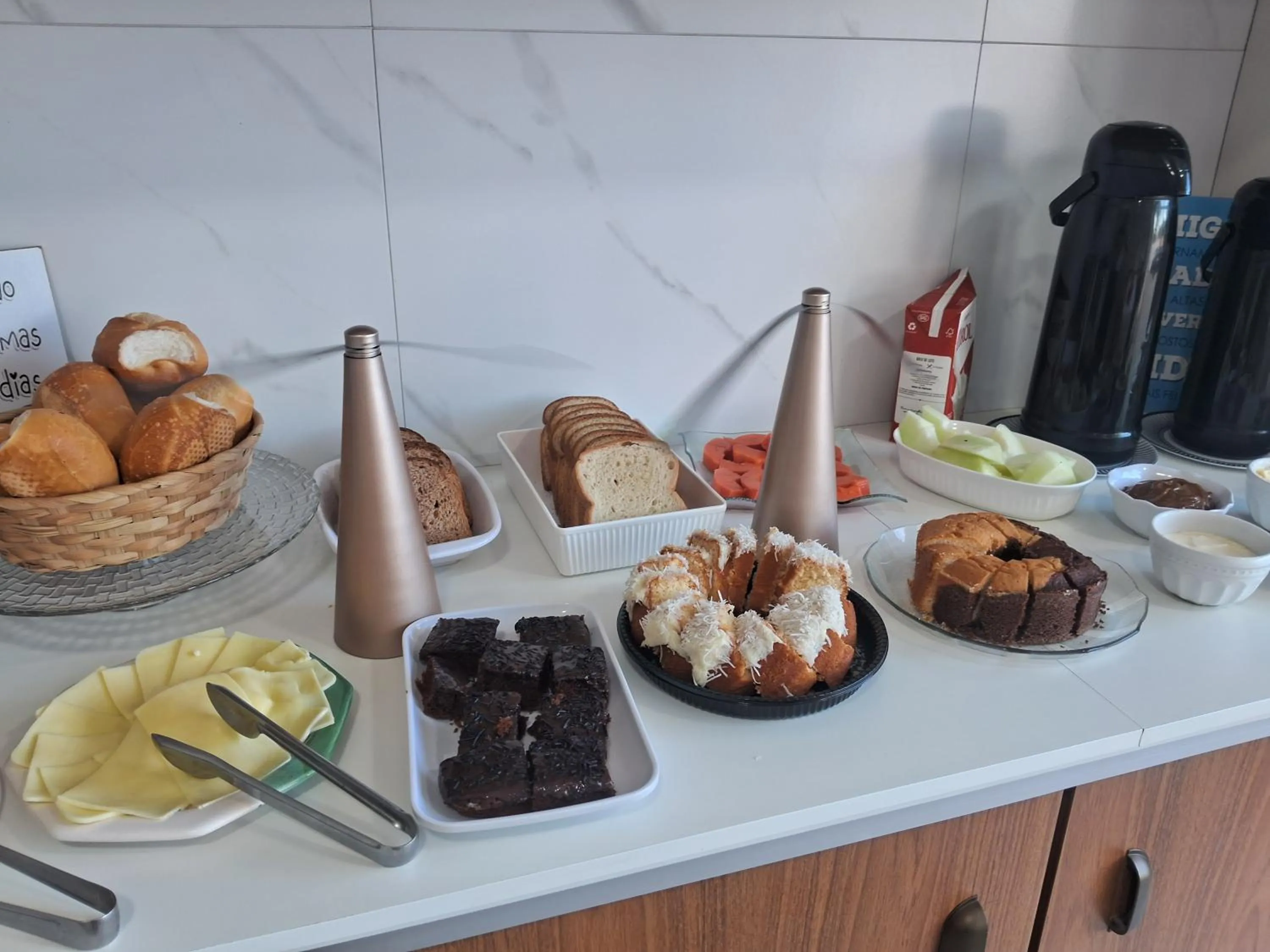 Breakfast in Pousada casa da amizade