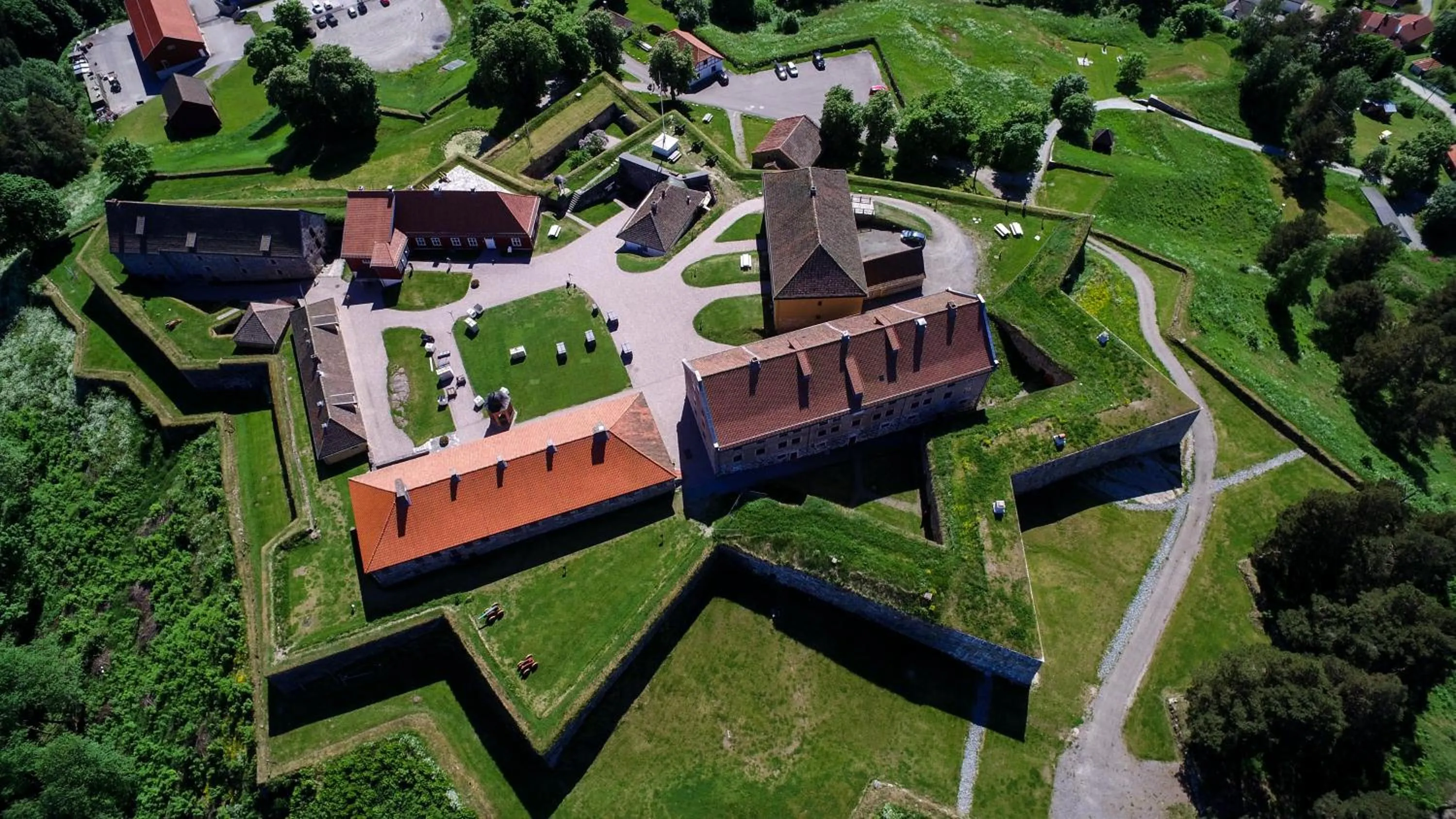 Bird's eye view in Kongsvinger Castle Hotel & Resort