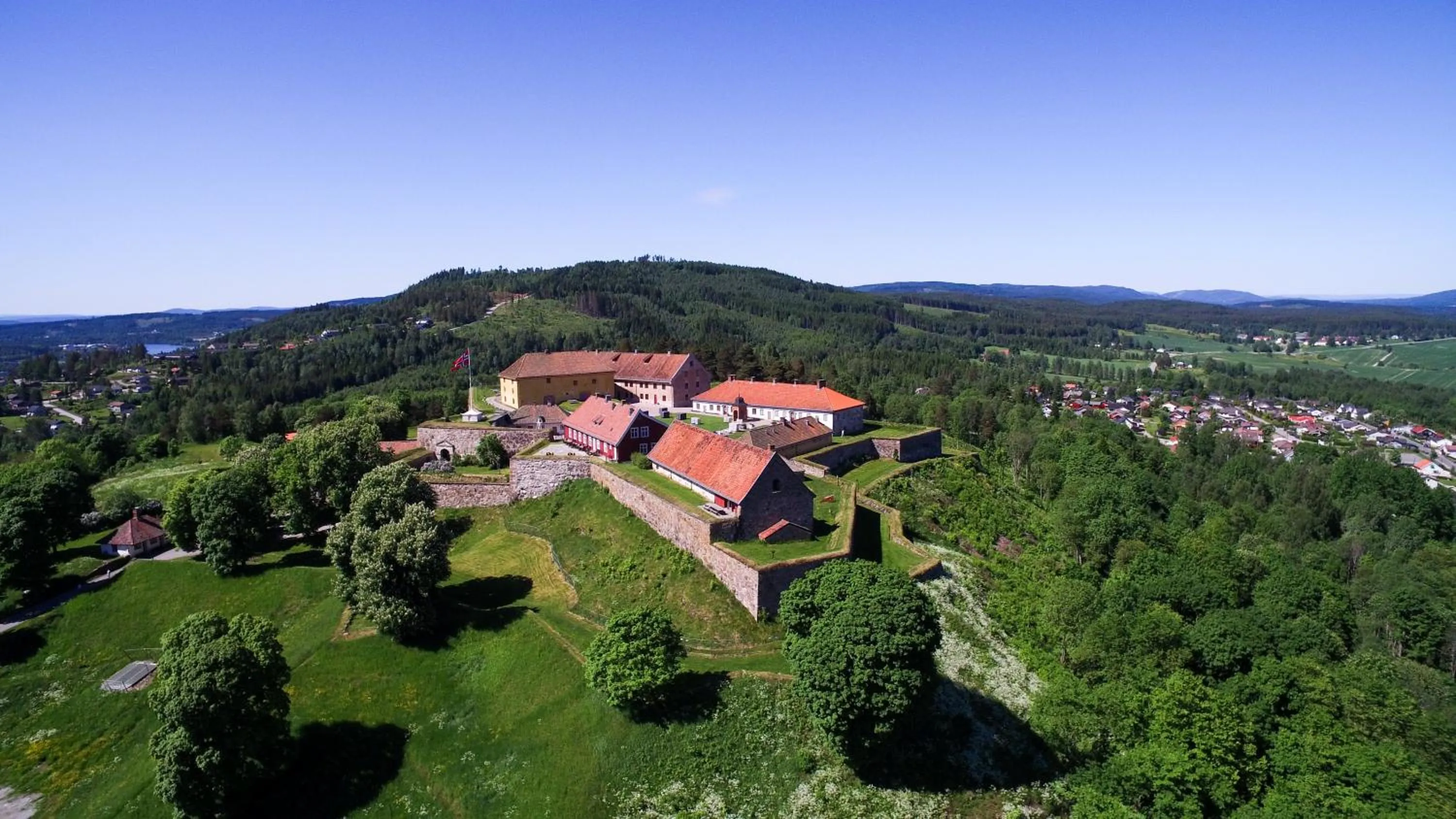 Bird's eye view in Kongsvinger Castle Hotel & Resort