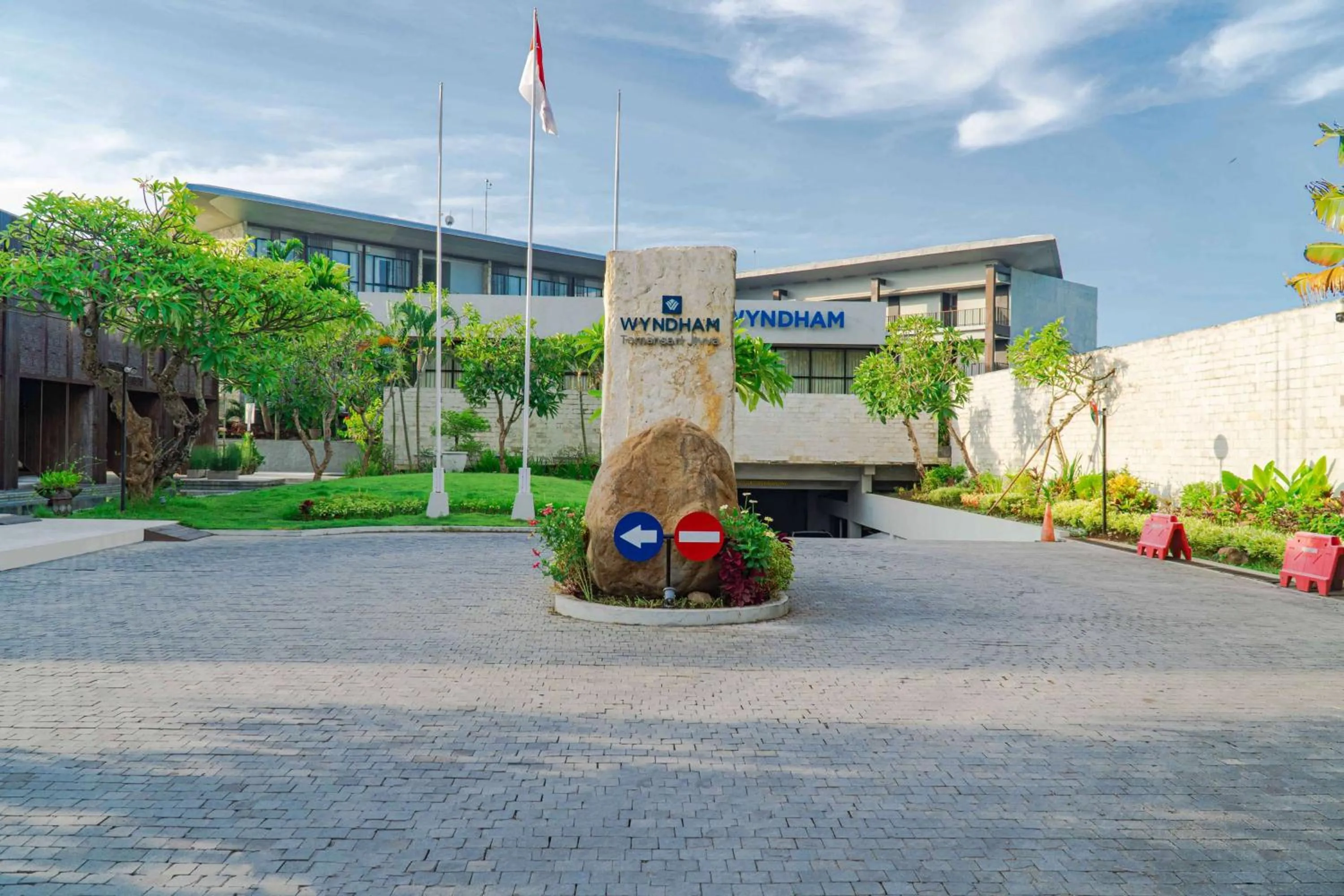 Property building in Wyndham Tamansari Jivva Resort Bali