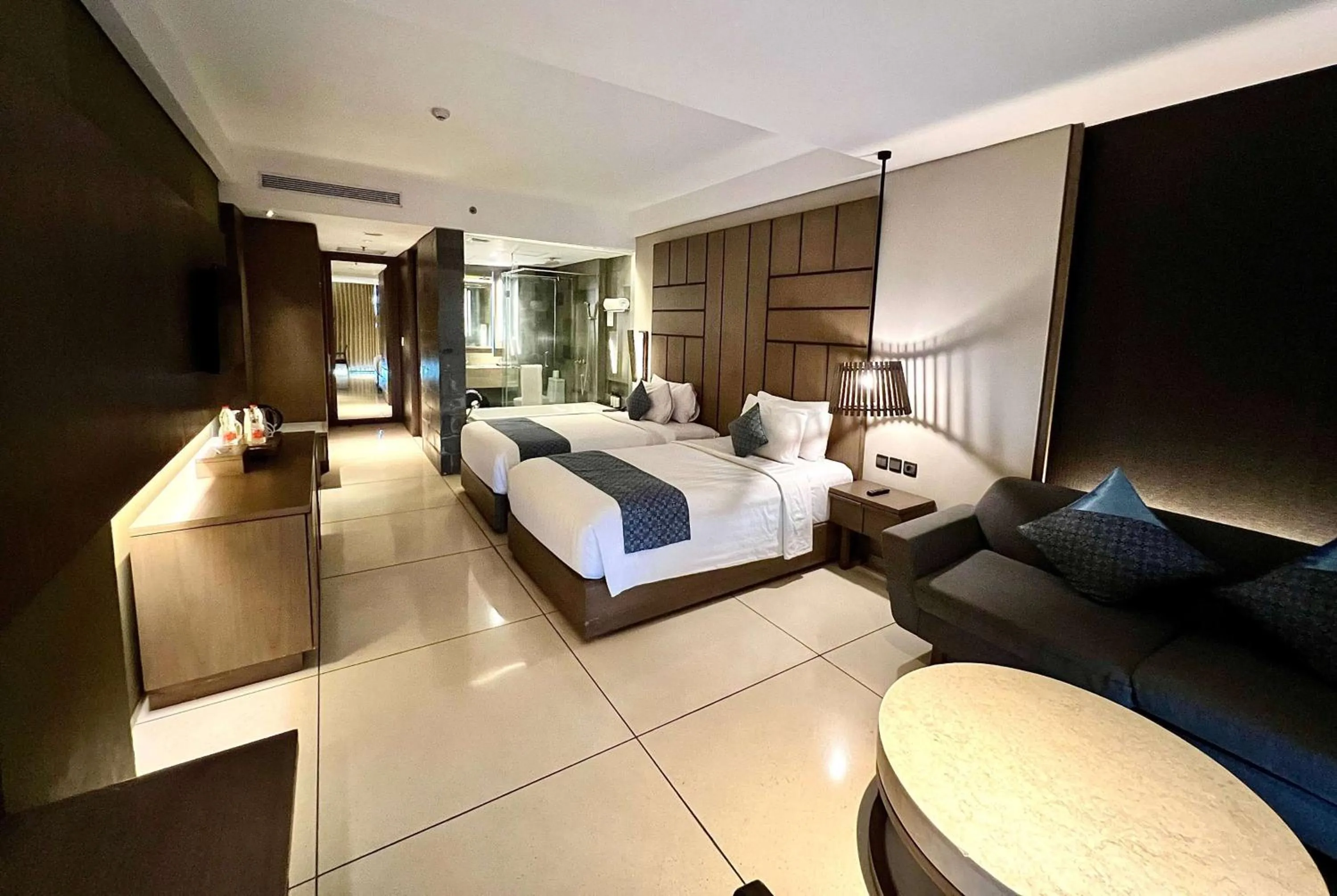 Photo of the whole room, Bed in Wyndham Tamansari Jivva Resort Bali