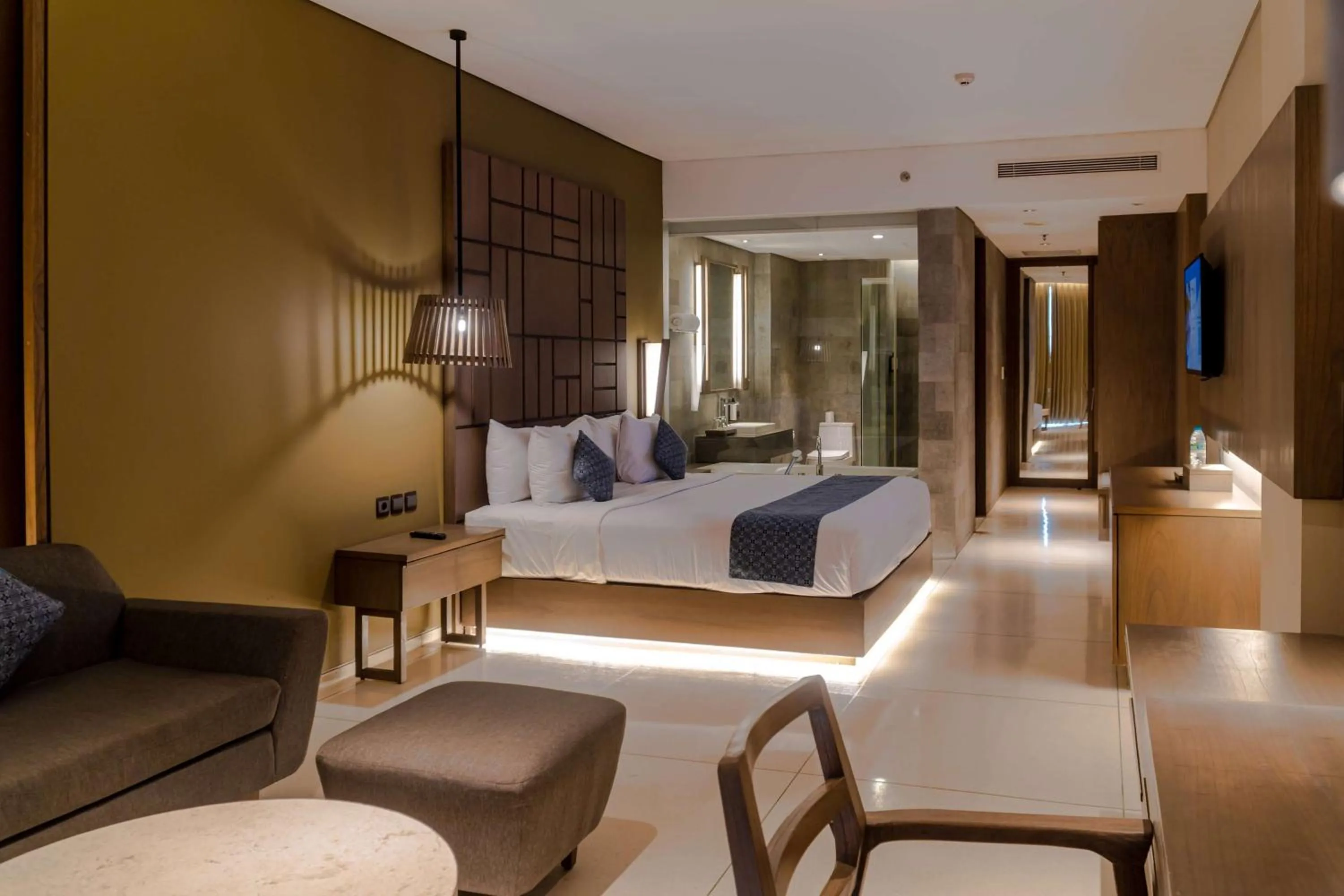 Photo of the whole room, Bed in Wyndham Tamansari Jivva Resort Bali