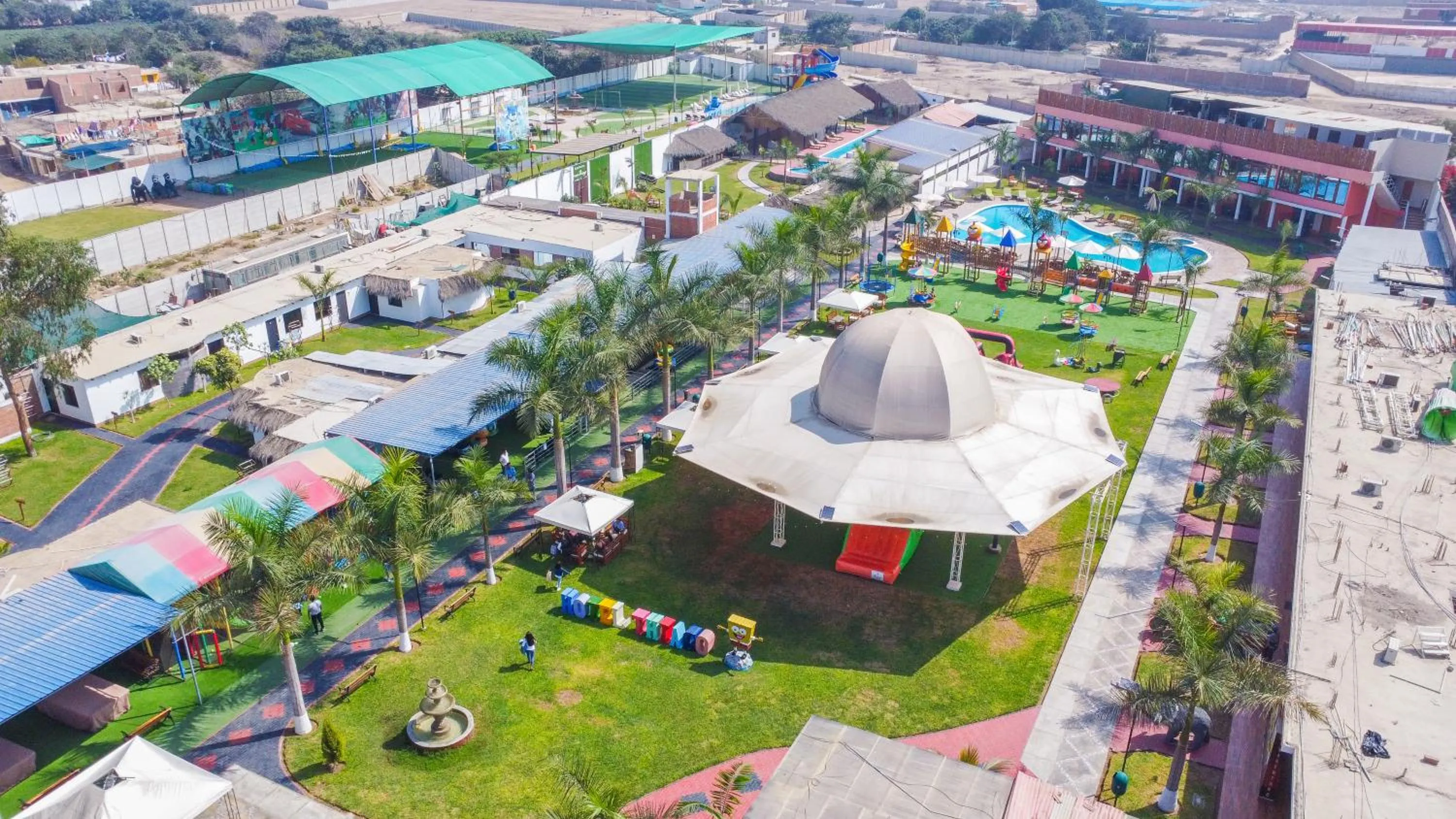 Bird's eye view in Hotel Resort Thiago