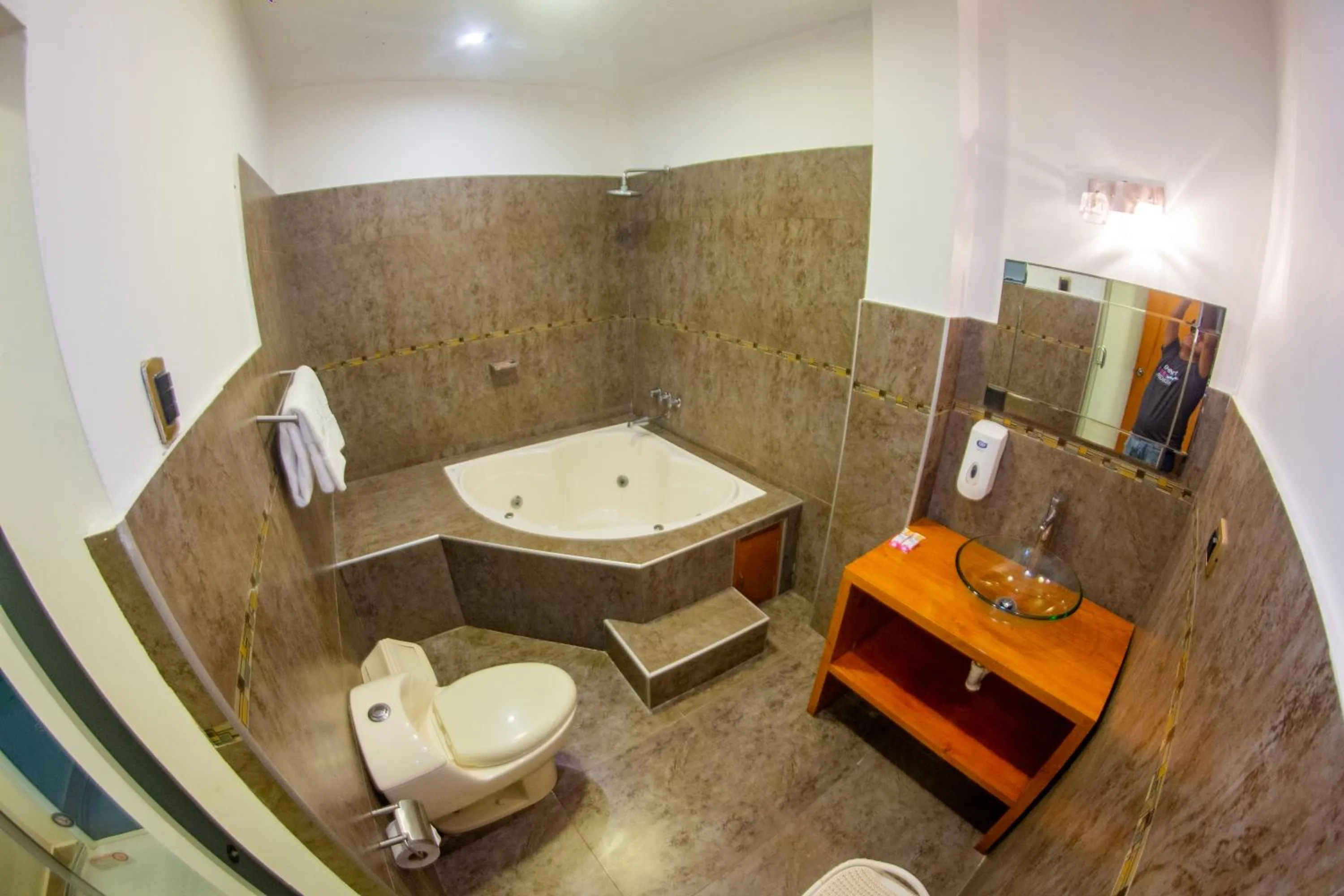 Bathroom in Hotel Resort Thiago