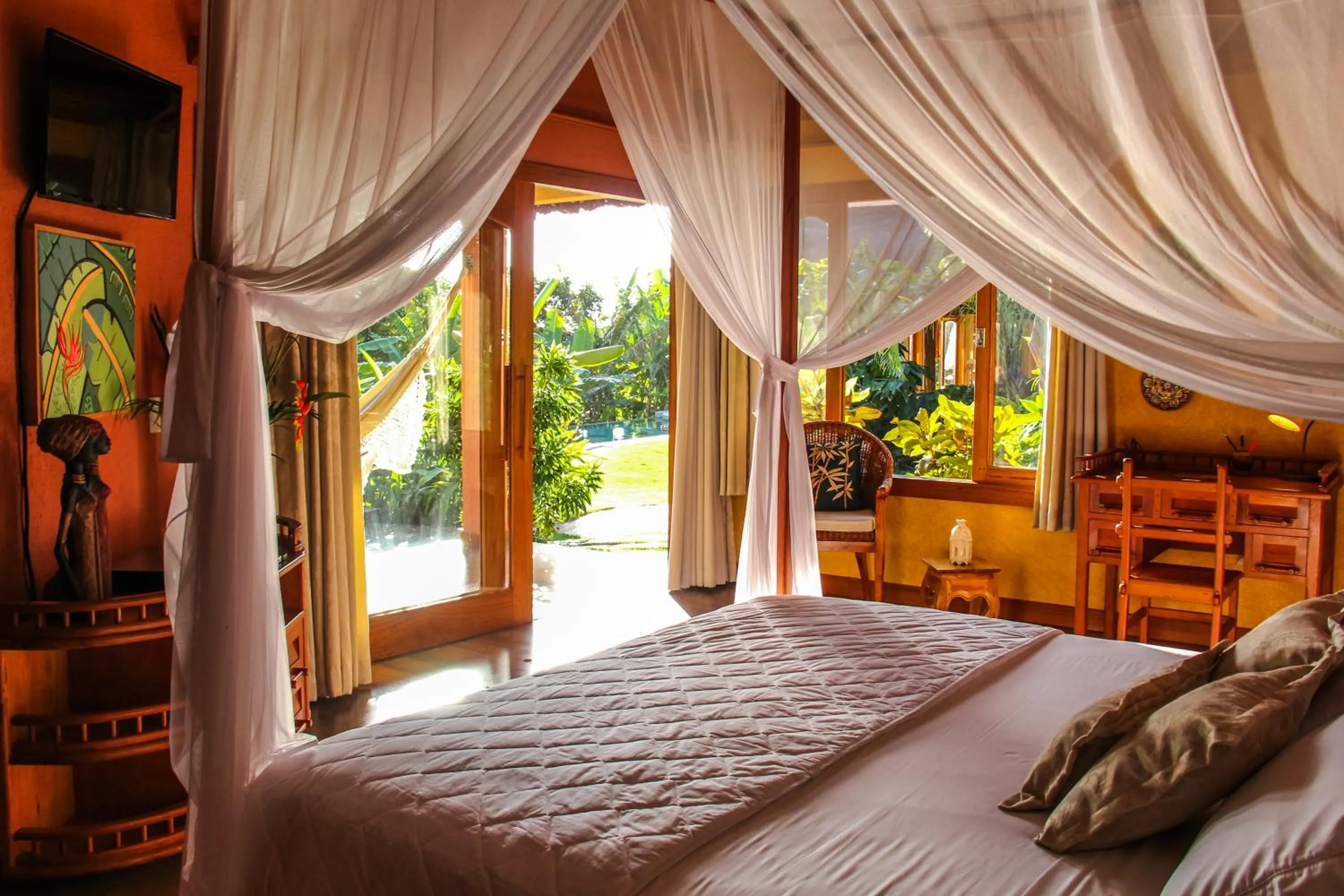 Garden view in Sagui Boutique Hotel