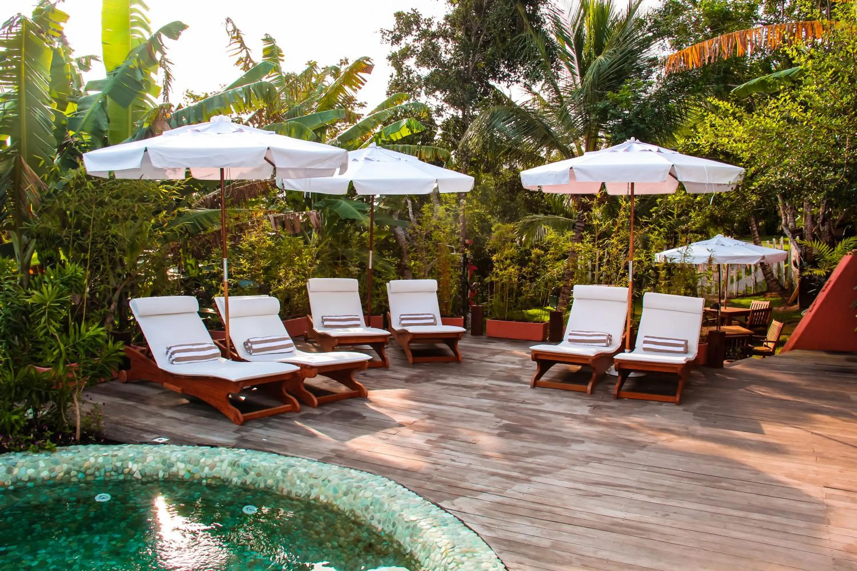 Swimming pool in Sagui Boutique Hotel