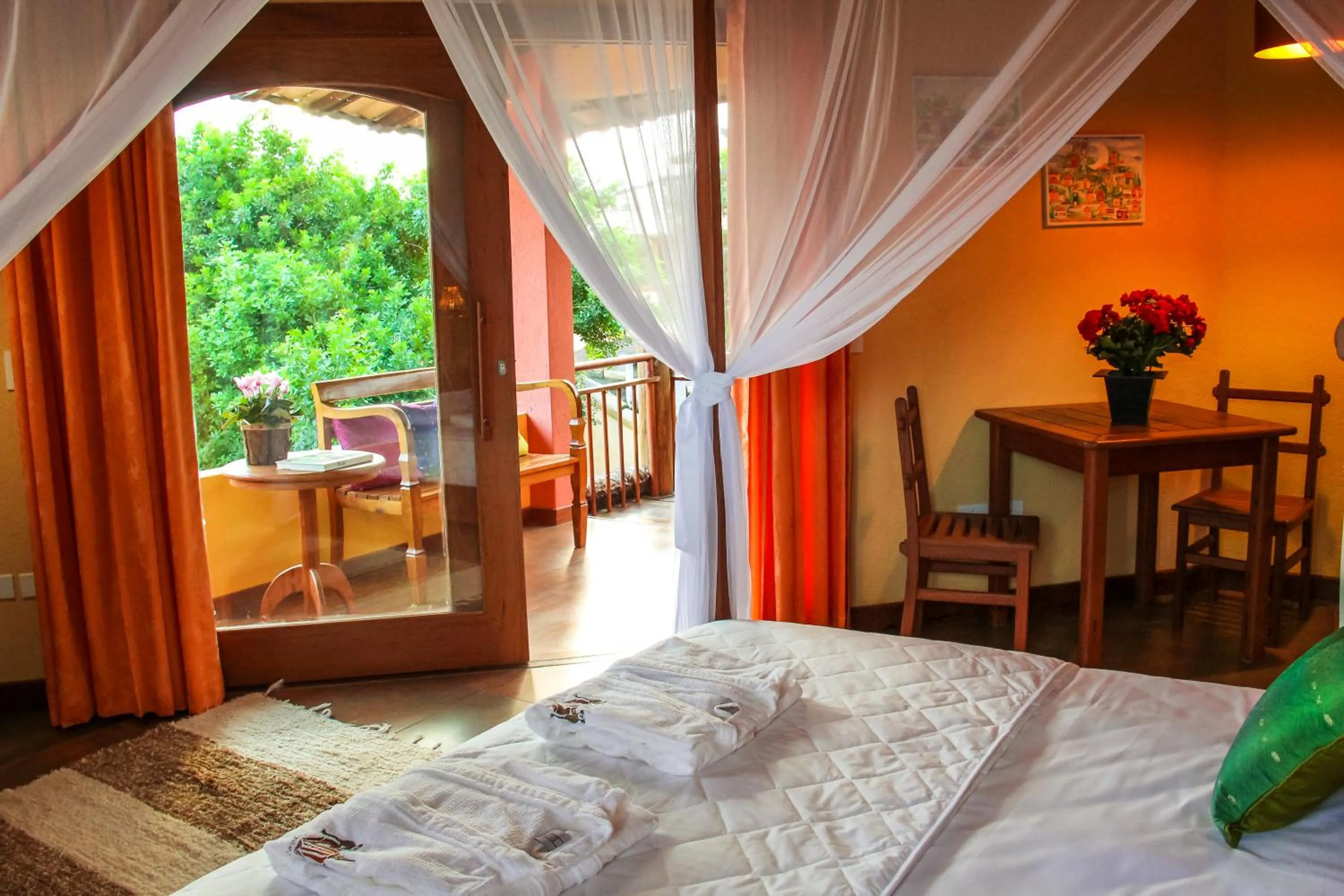 Dining area in Sagui Boutique Hotel