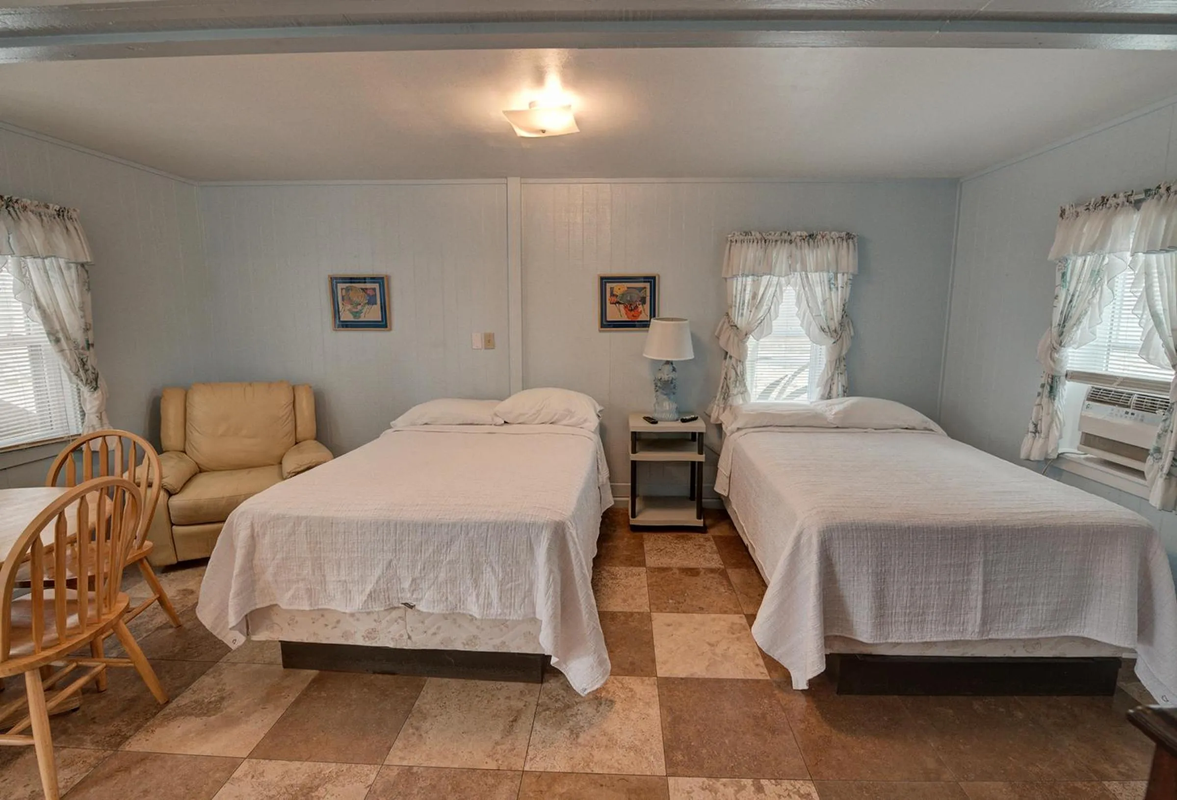 Bed in Outer Banks Motel