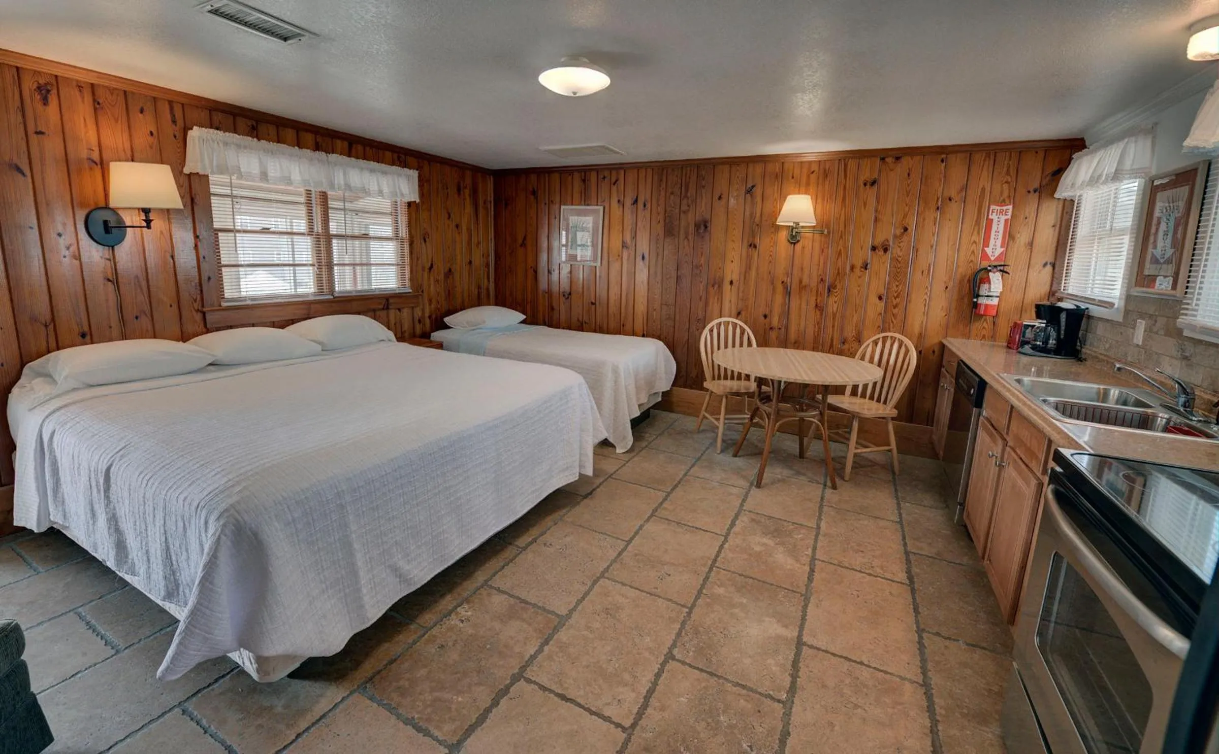 Bed in Outer Banks Motel