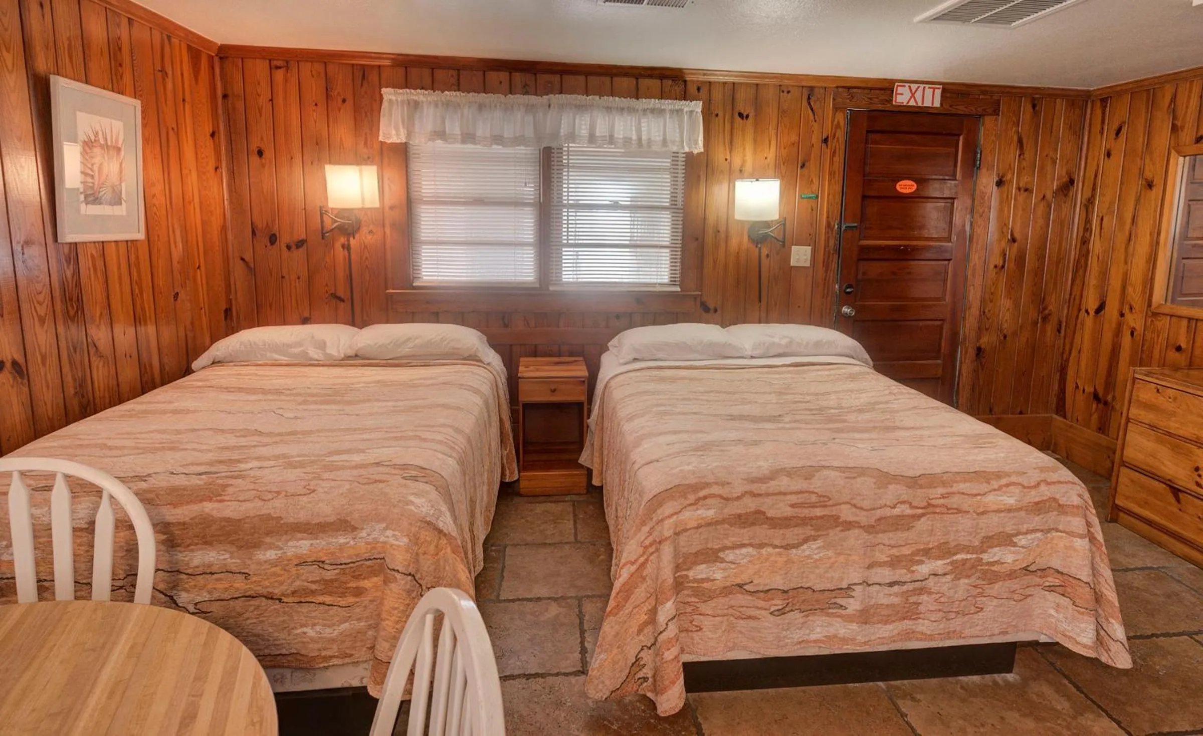 Bed in Outer Banks Motel