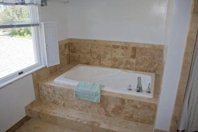 Bathroom in Outer Banks Motel