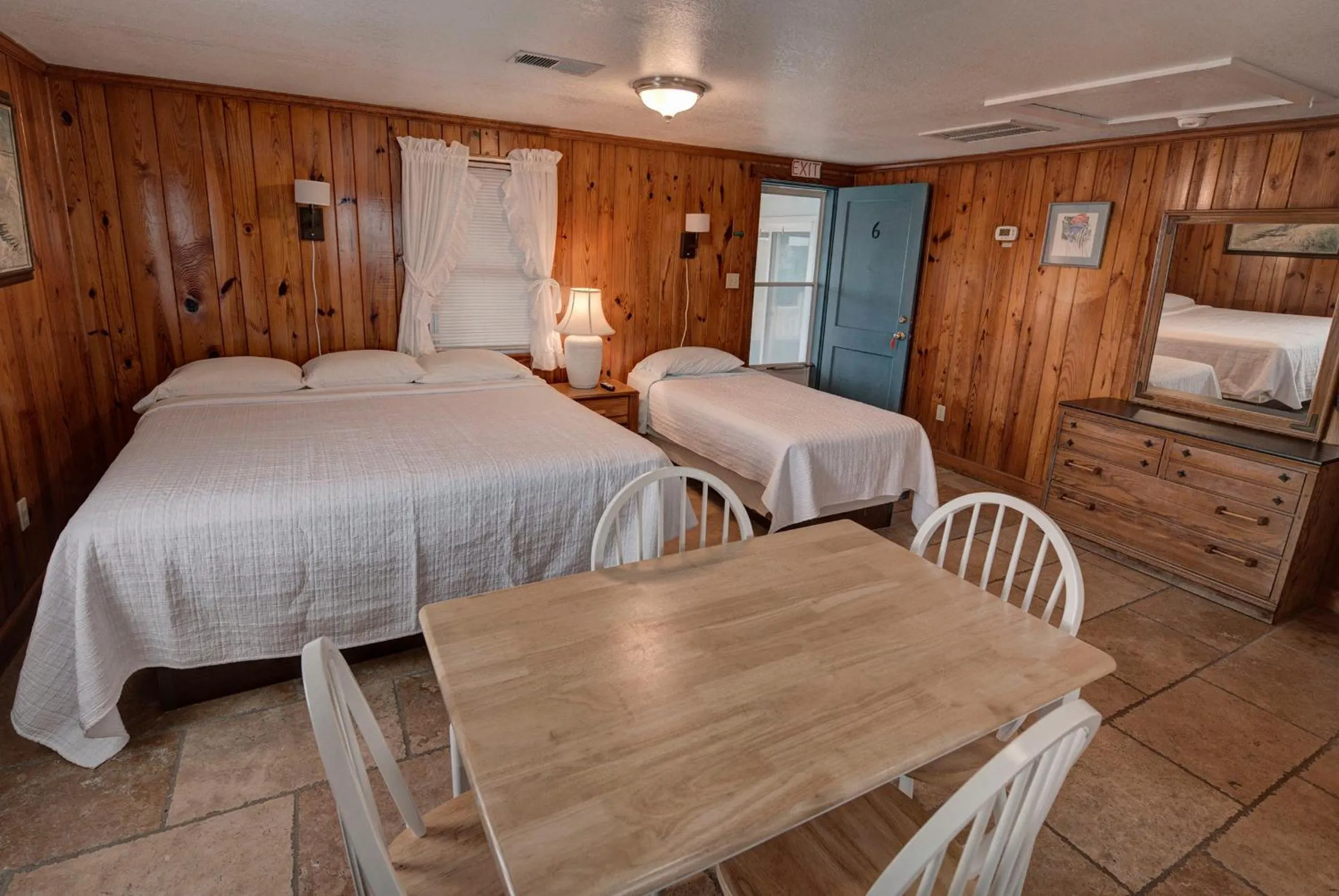 Bed in Outer Banks Motel