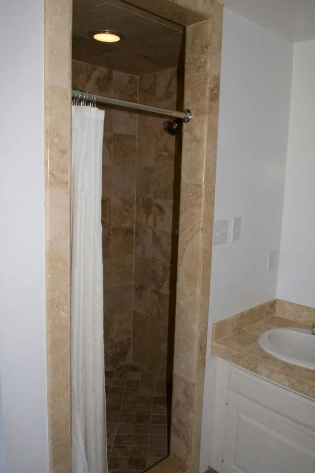 Bathroom in Outer Banks Motel