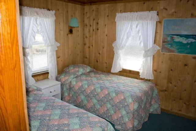 Bed in Outer Banks Motel