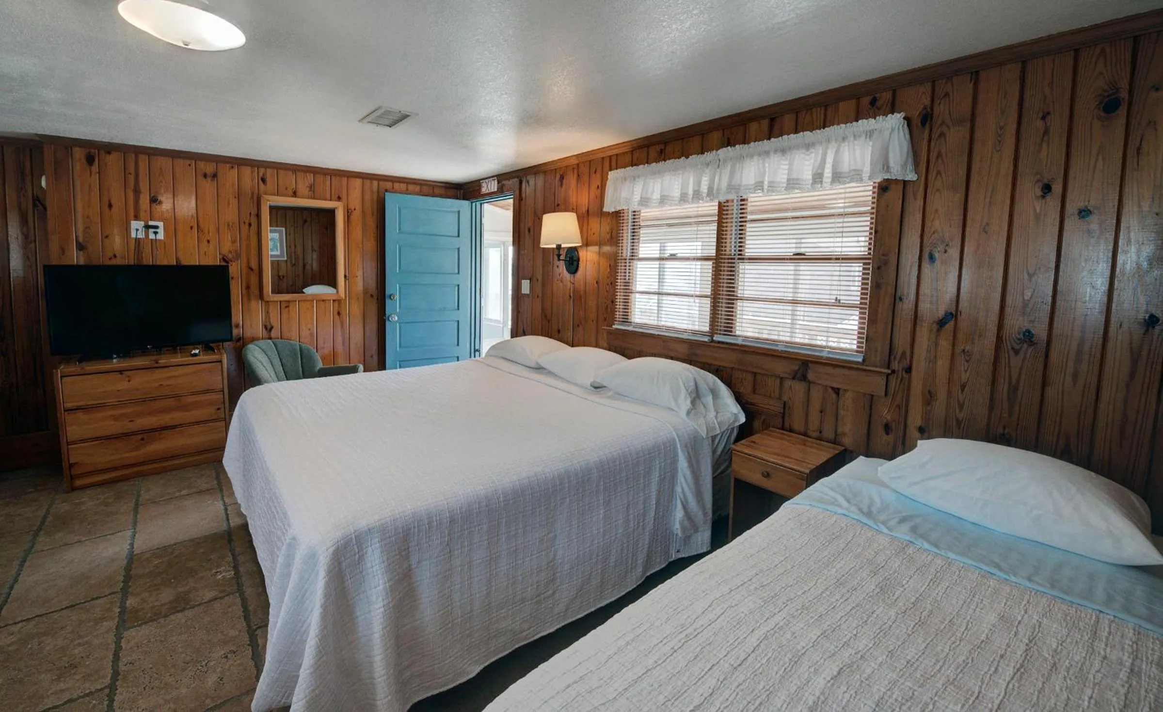 Bed in Outer Banks Motel