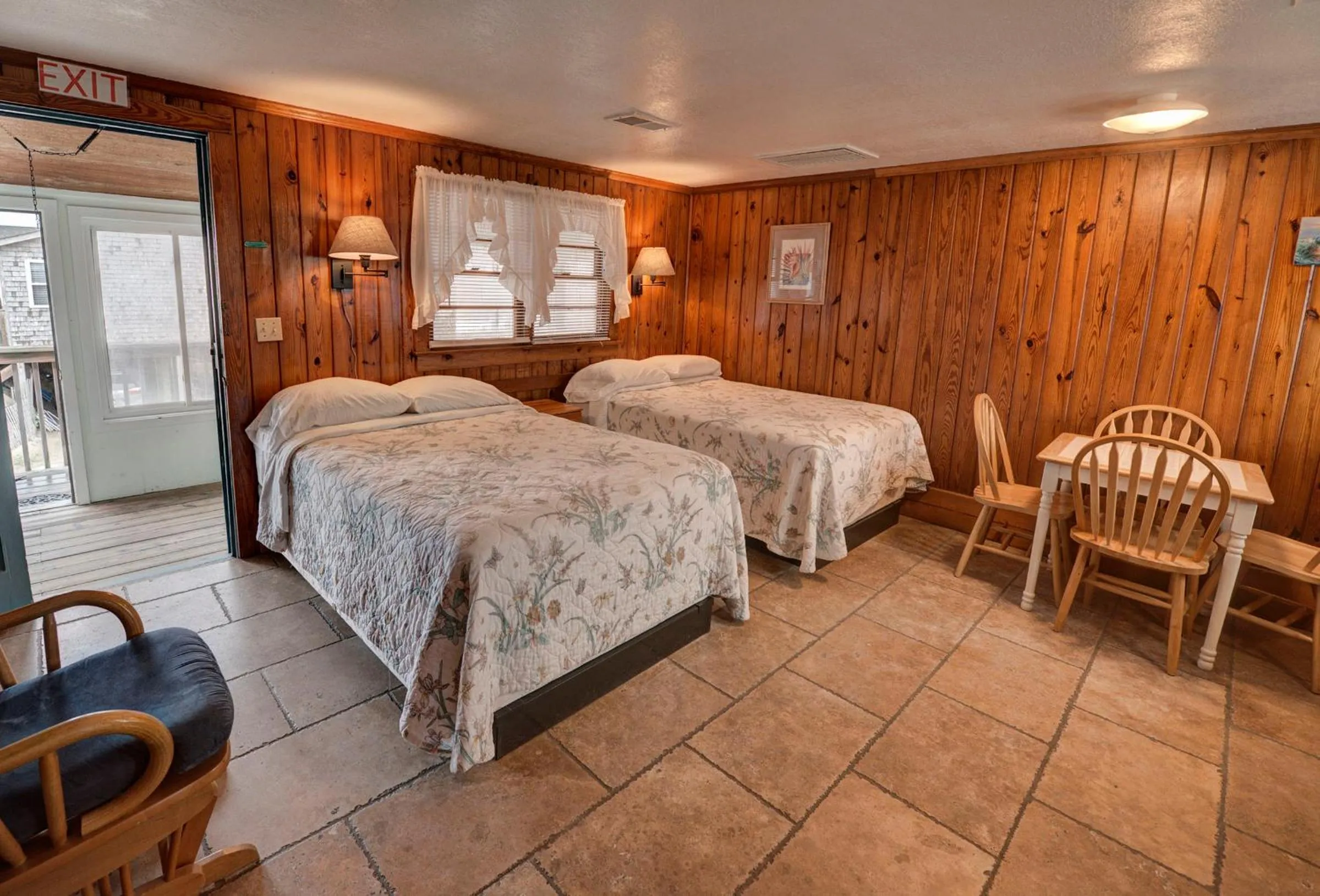 Bed in Outer Banks Motel