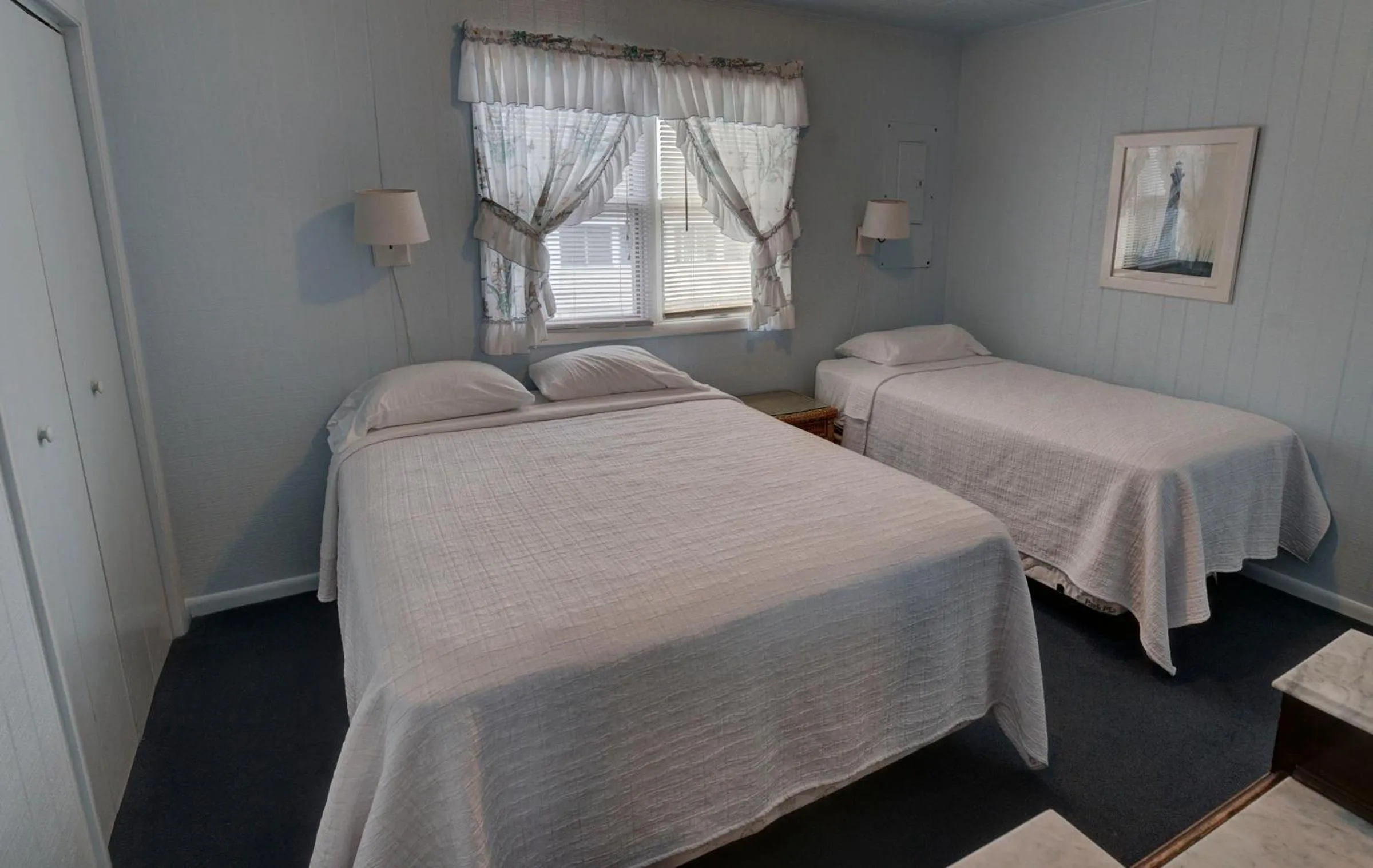 Bed in Outer Banks Motel