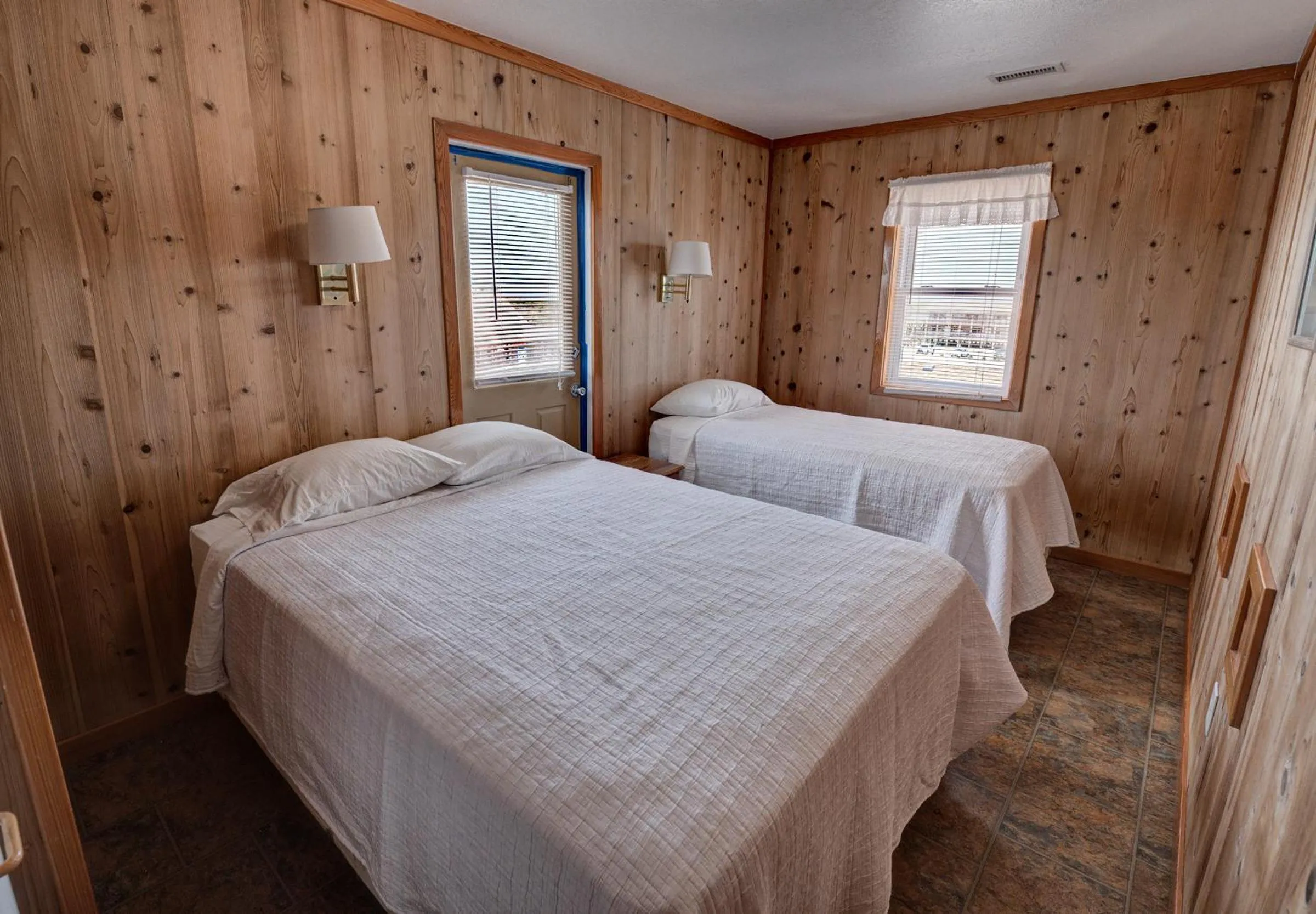 Bed in Outer Banks Motel