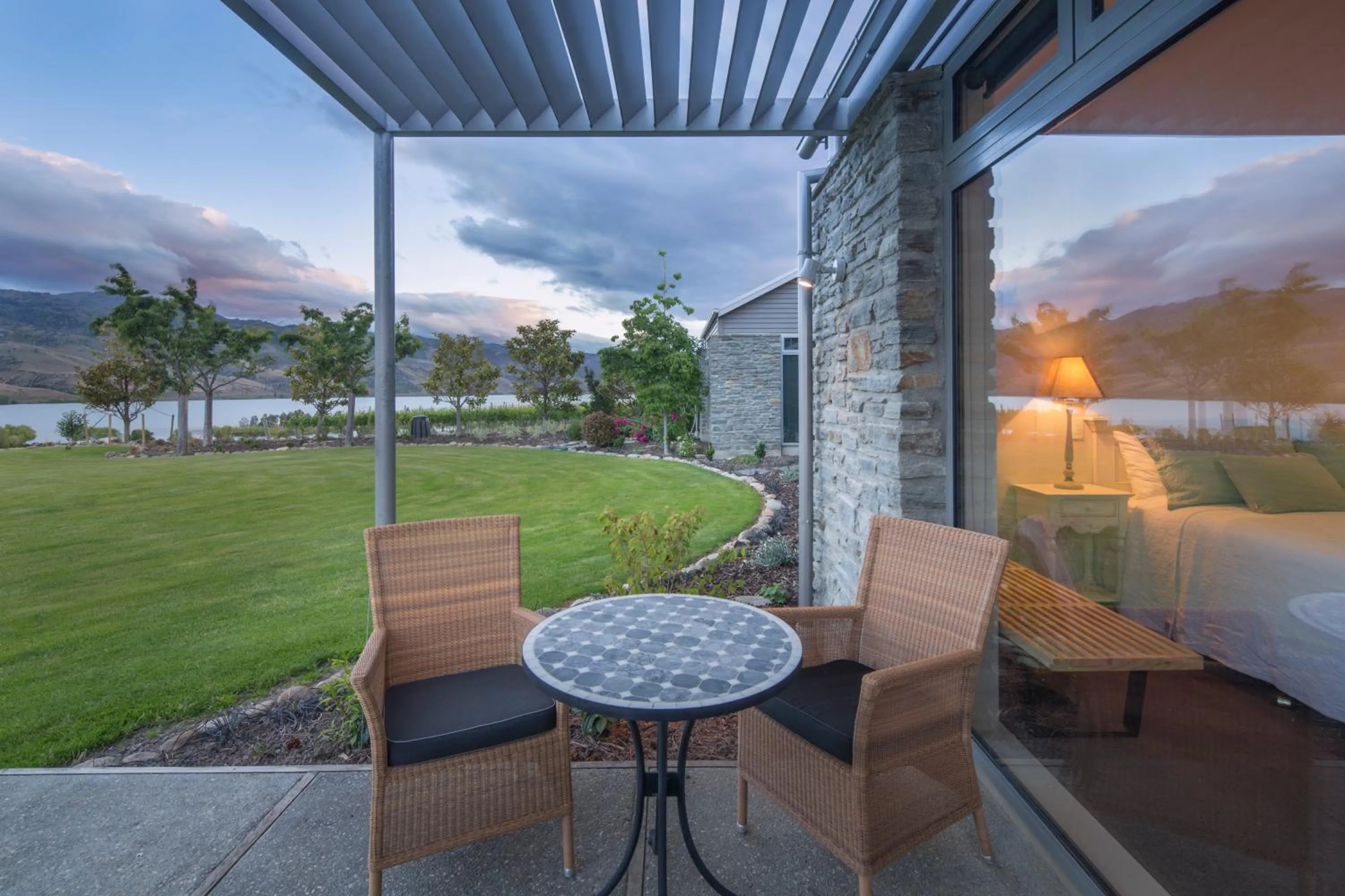 Patio in Mt Michael Lodge