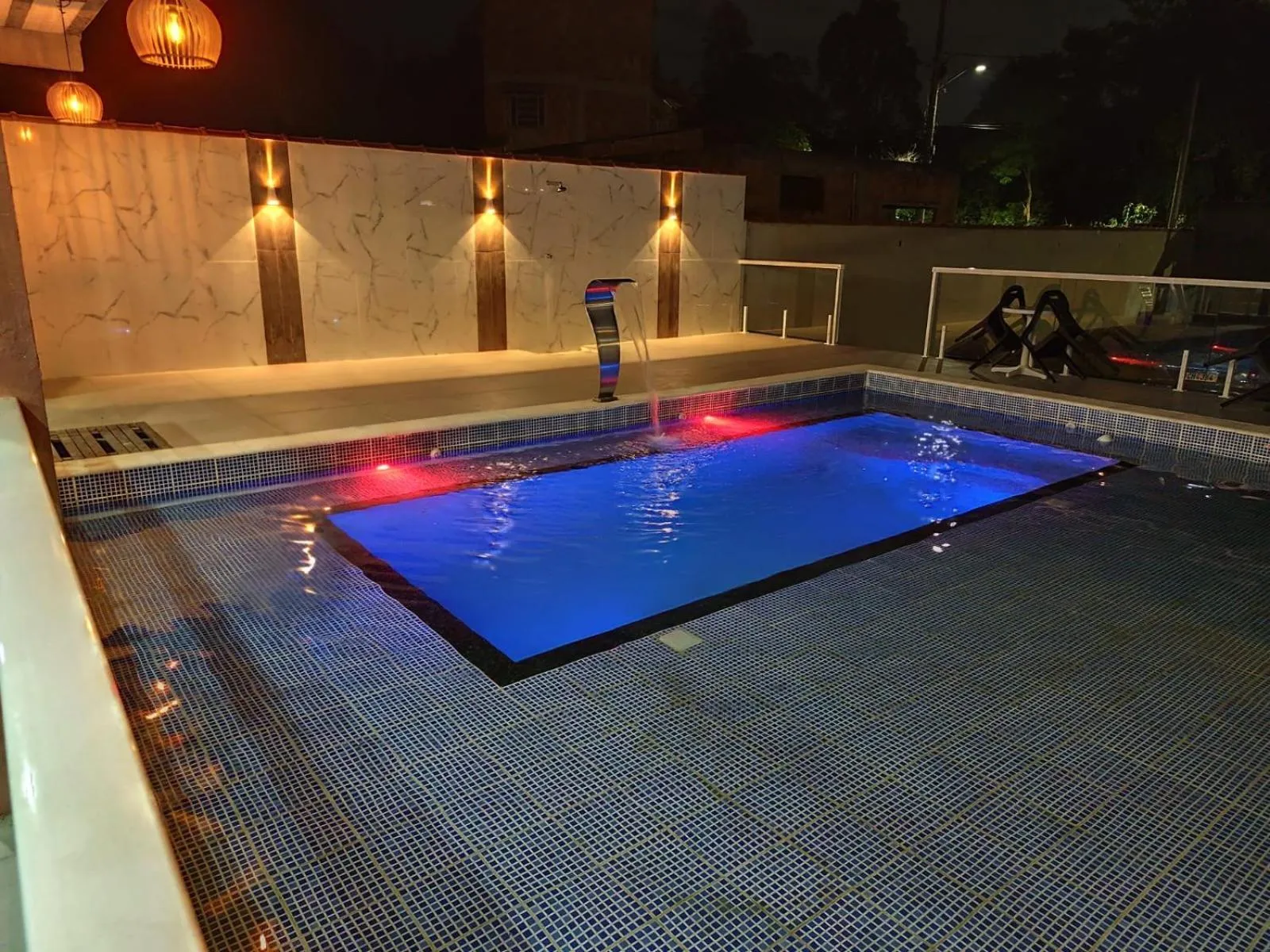 Swimming pool in Pousada MK TOUR