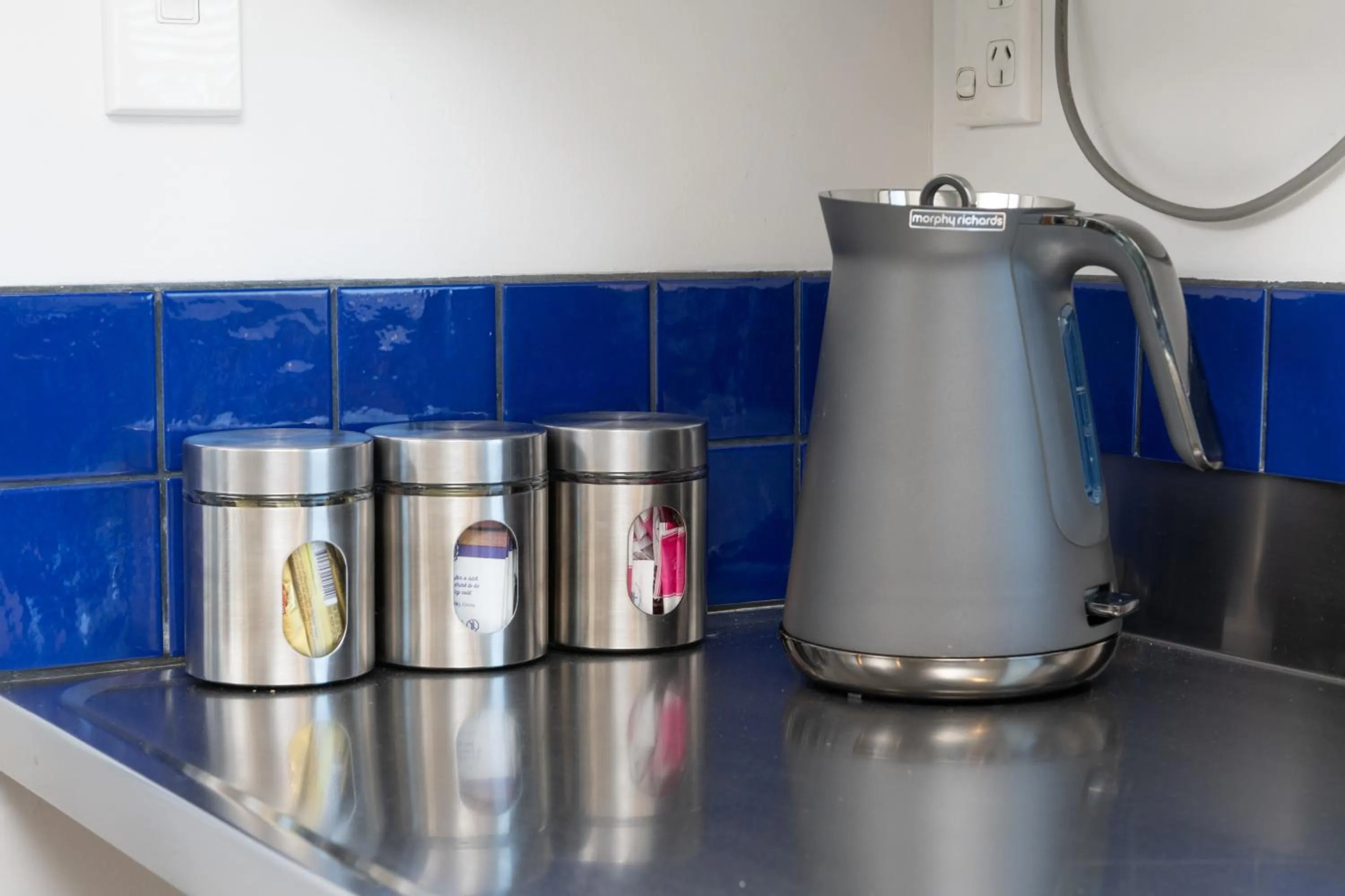 kitchen in Grove Park Motor Lodge