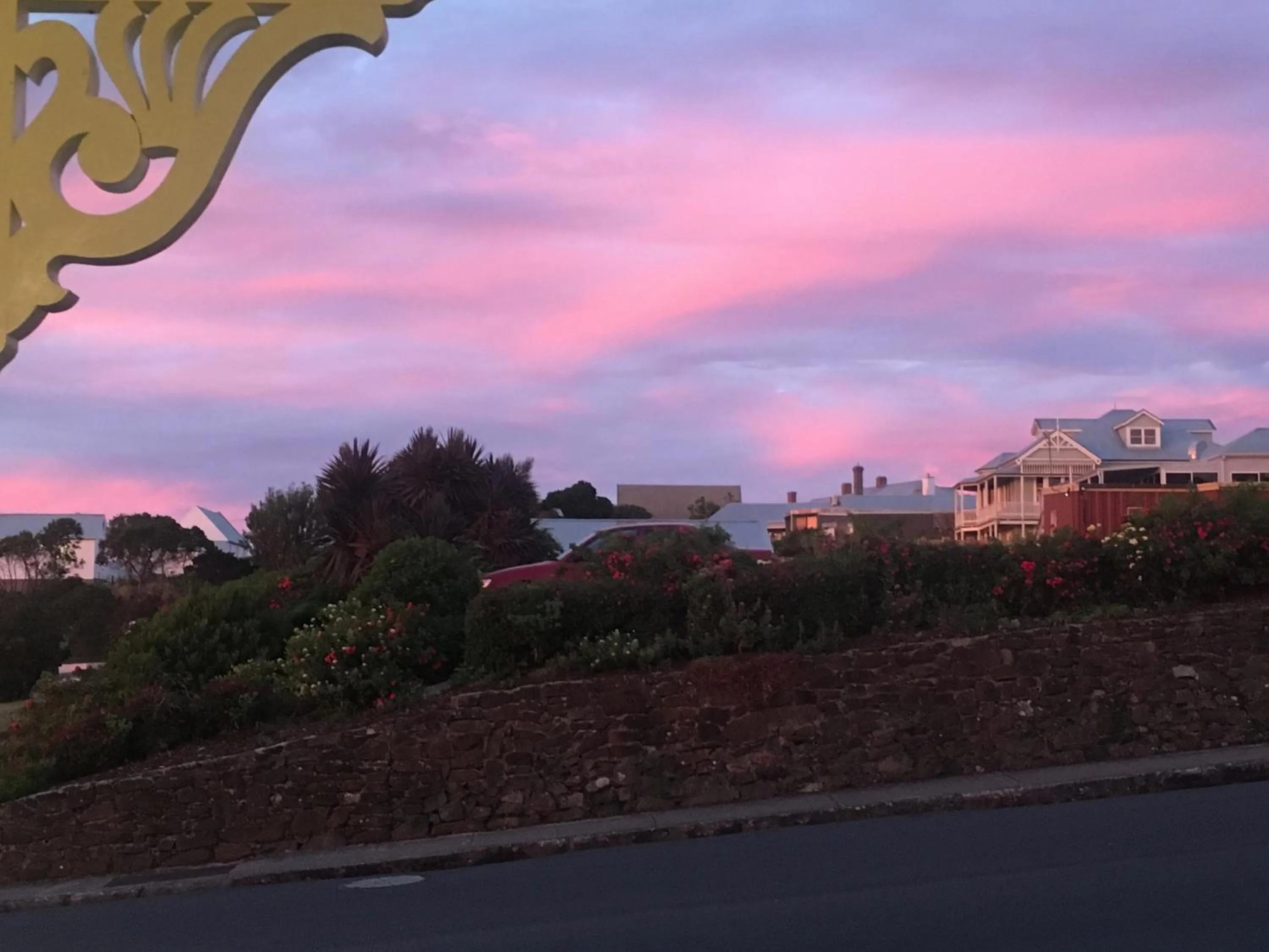 Quiet street view in Noah's Stanley Luxury Bed and Breakfast