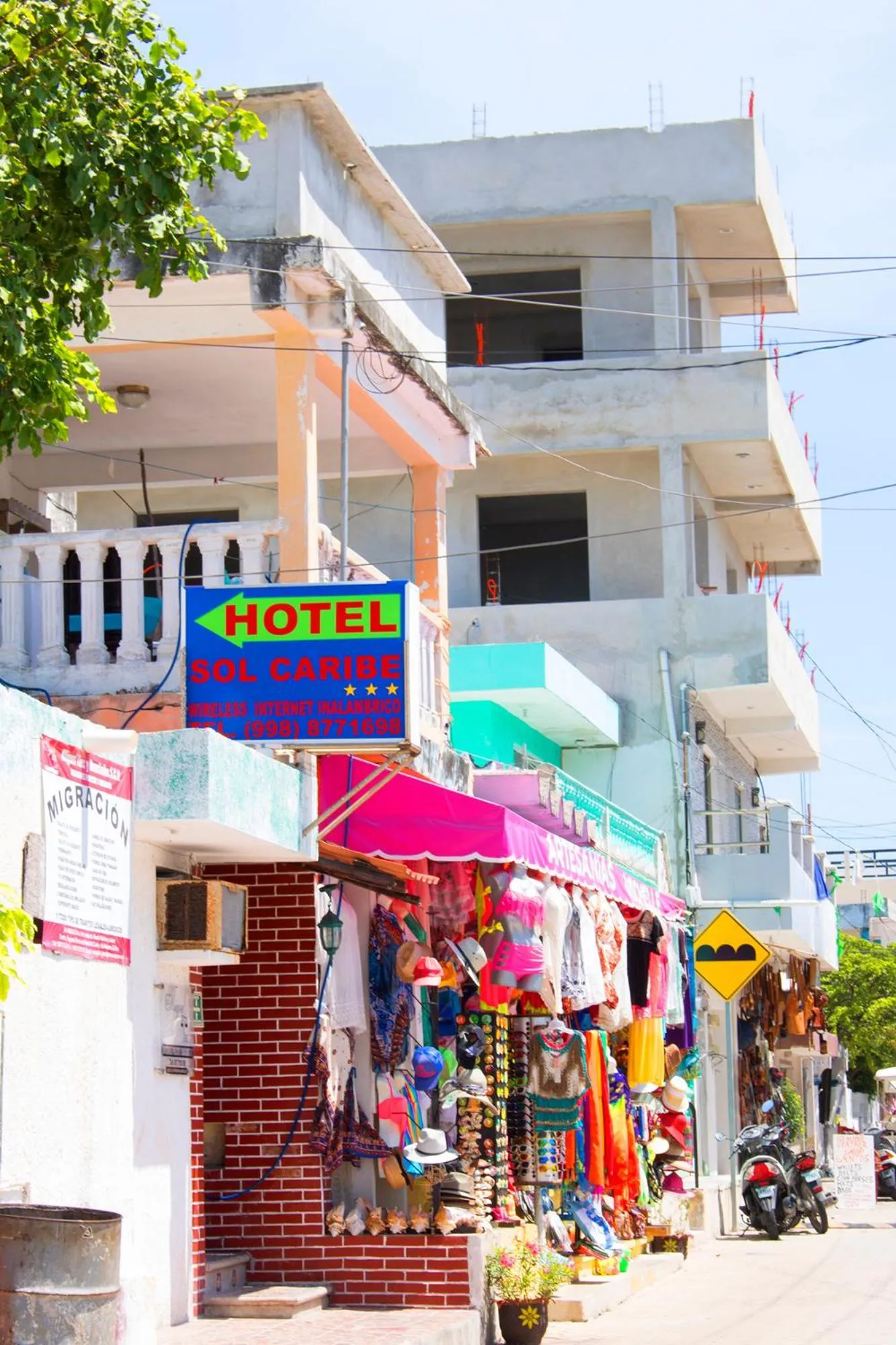 Property building in Hotel Sol Caribe