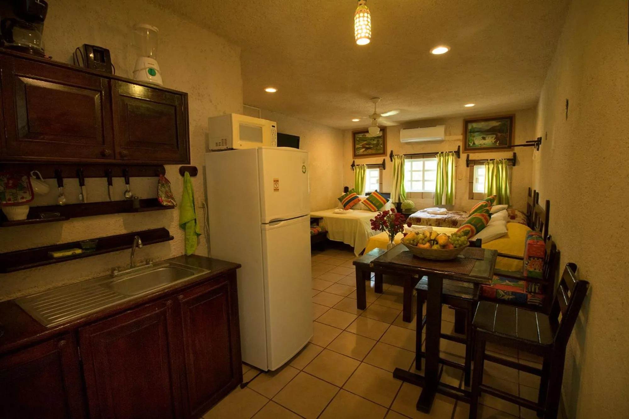 Dining area in Hotel Sol Caribe