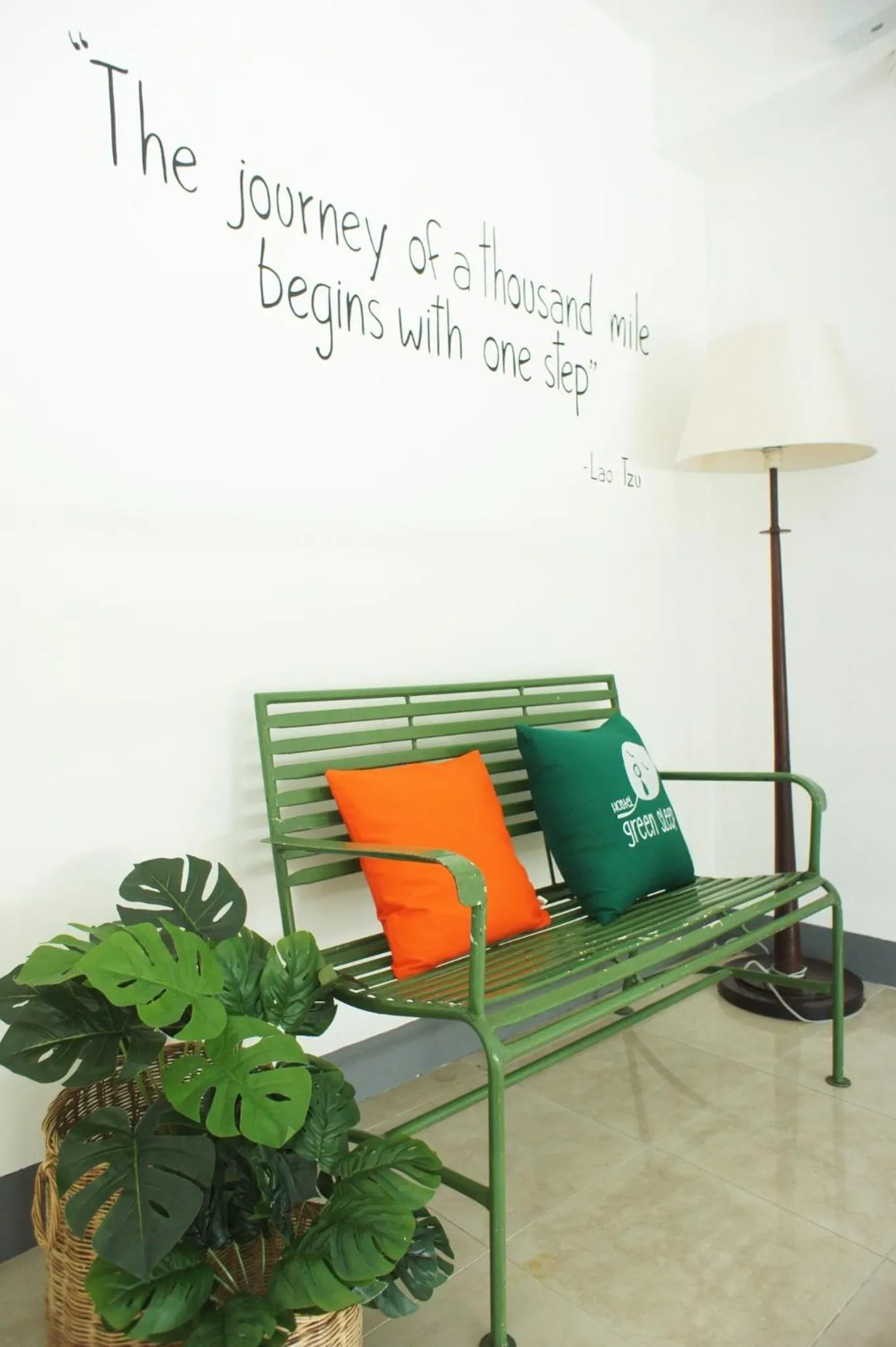 Floor plan in Green Sleep Hostel