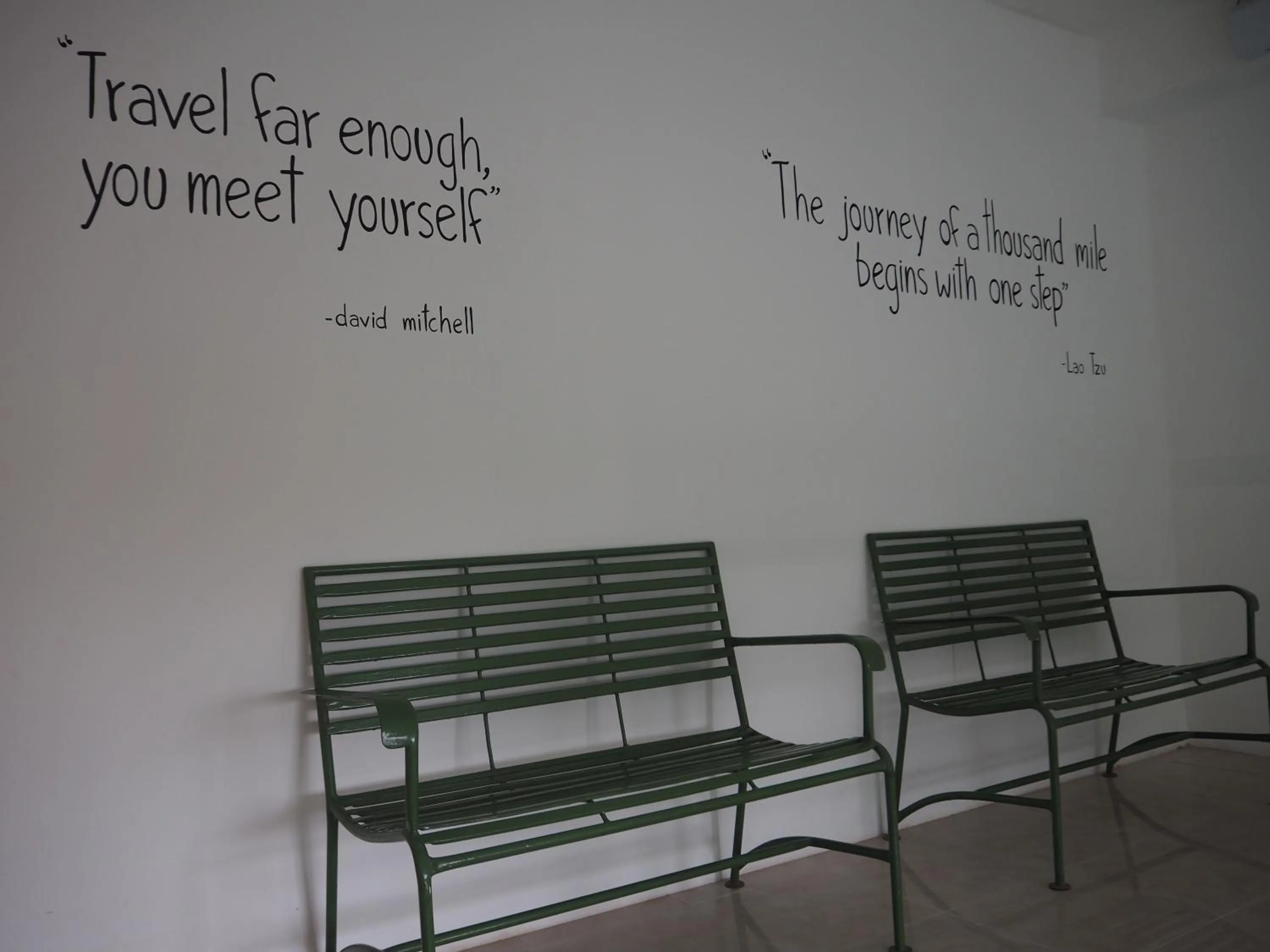 Floor plan in Green Sleep Hostel