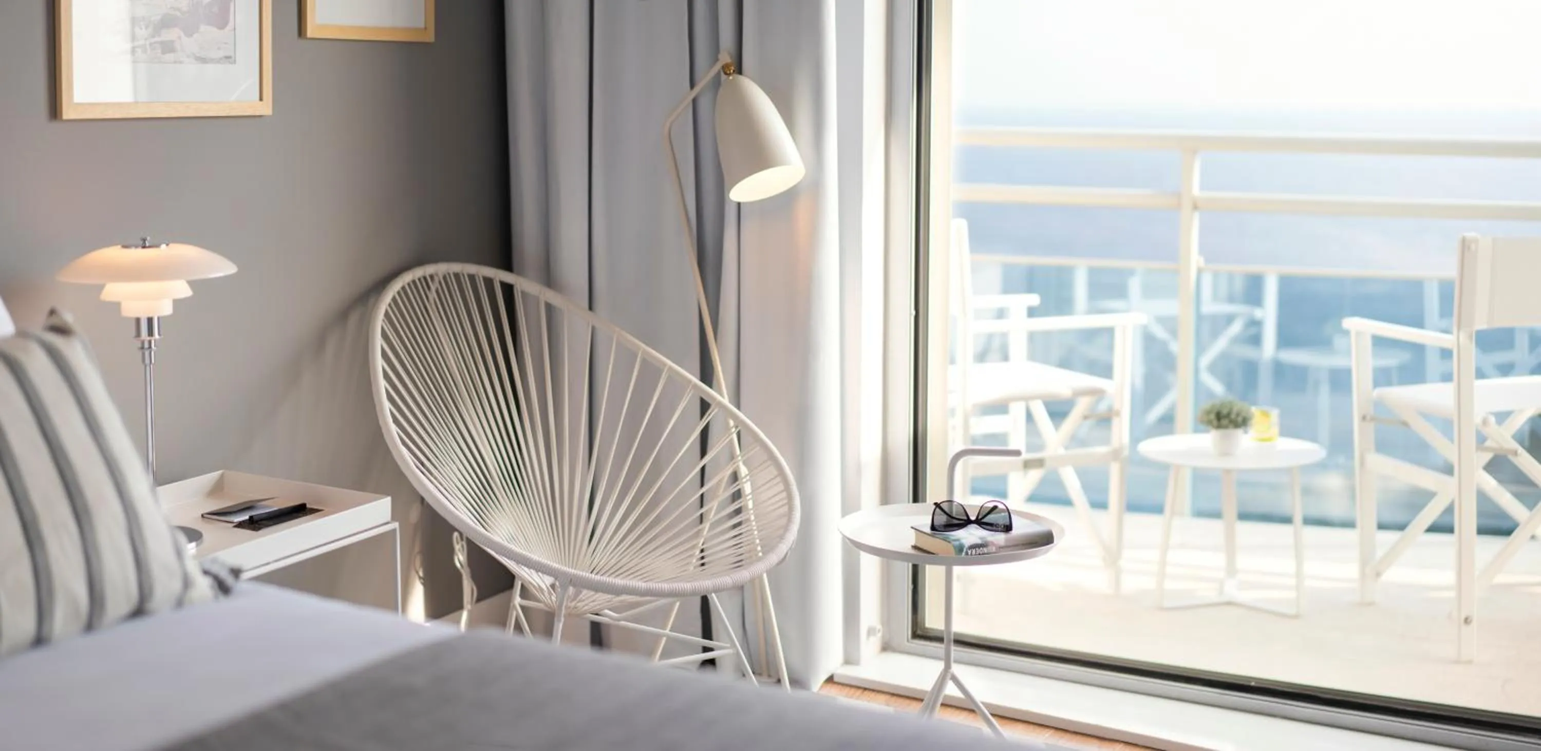 Balcony/Terrace, Bed in Hotel Bellevue Dubrovnik