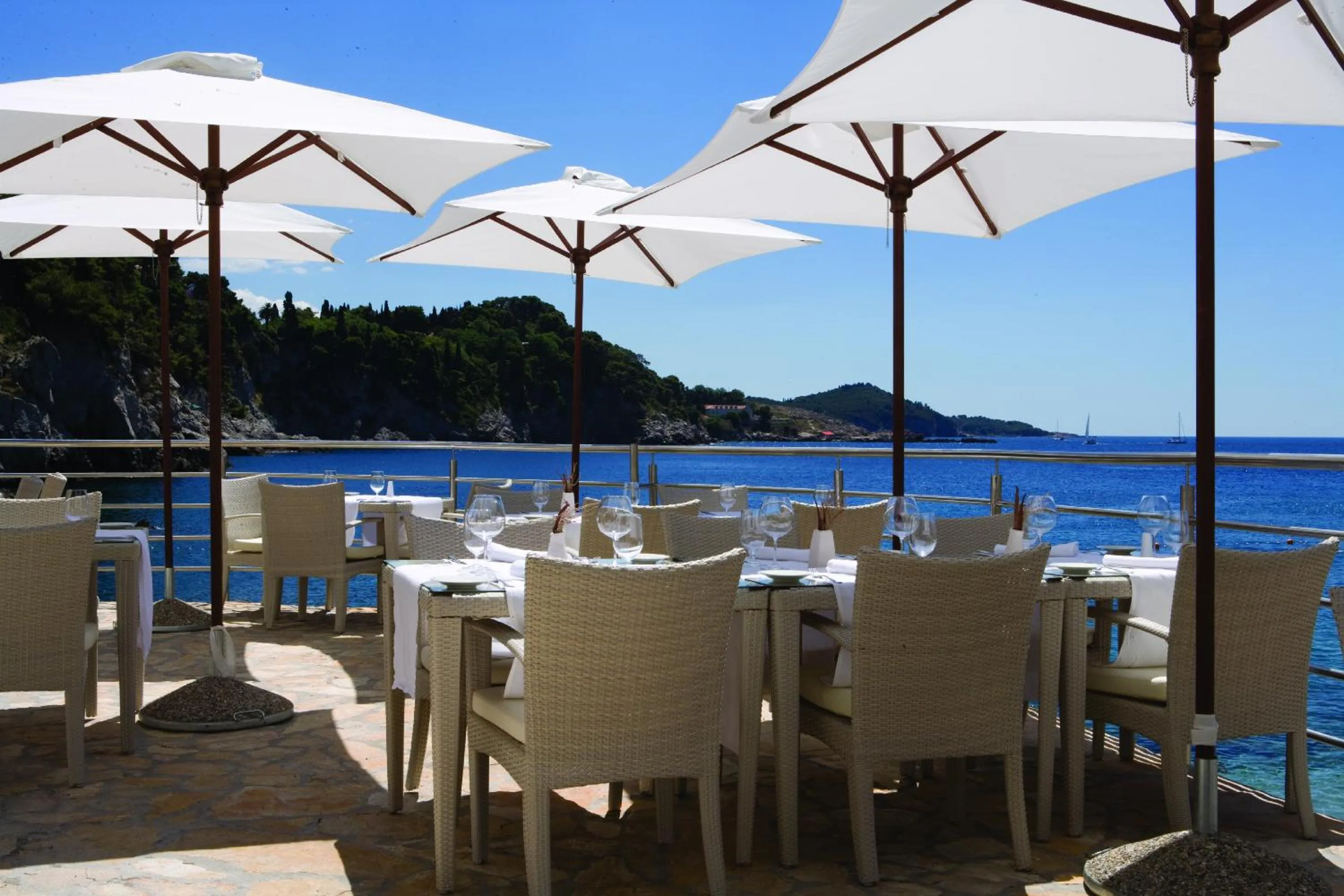 Restaurant/places to eat in Hotel Bellevue Dubrovnik